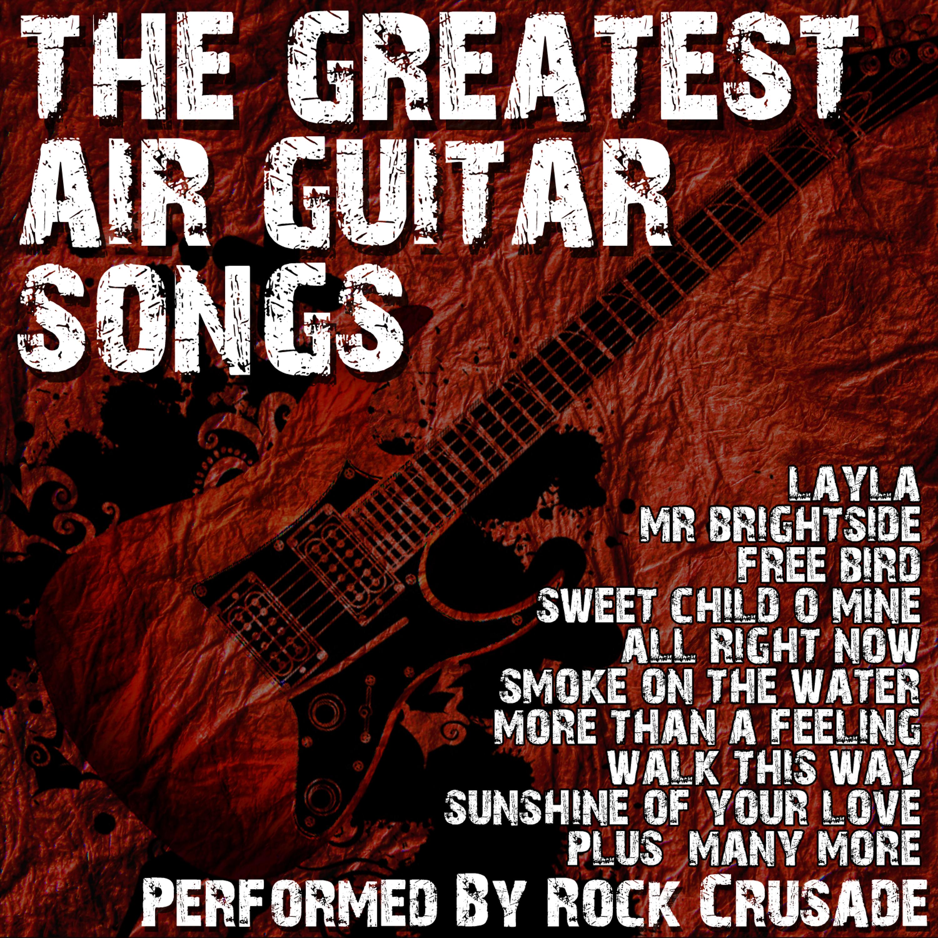 Постер альбома The Greatest Air Guitar Songs