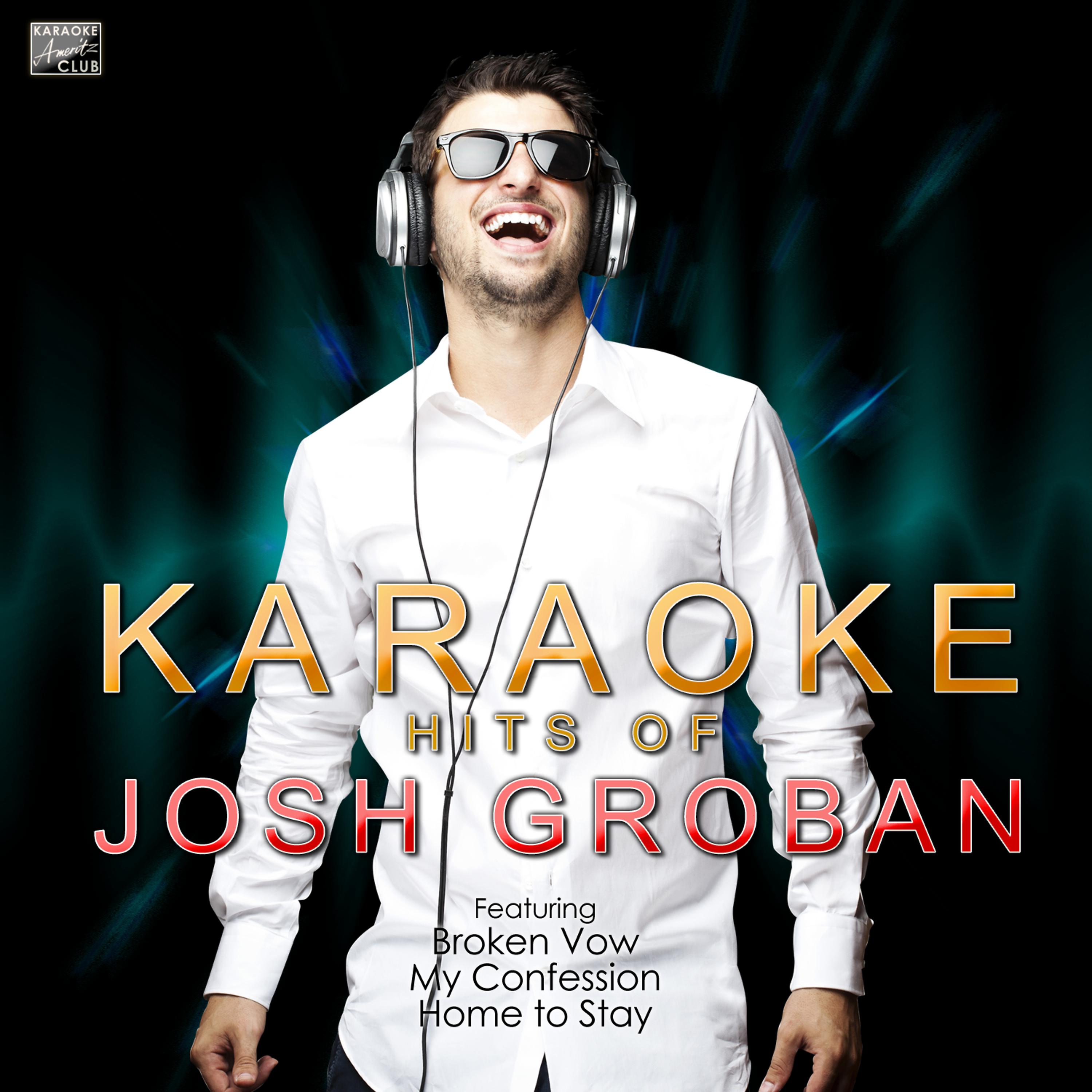 Ameritz Karaoke Club - When You Say You Loved Me (In the Style of Josh Groban) [Karaoke Version]