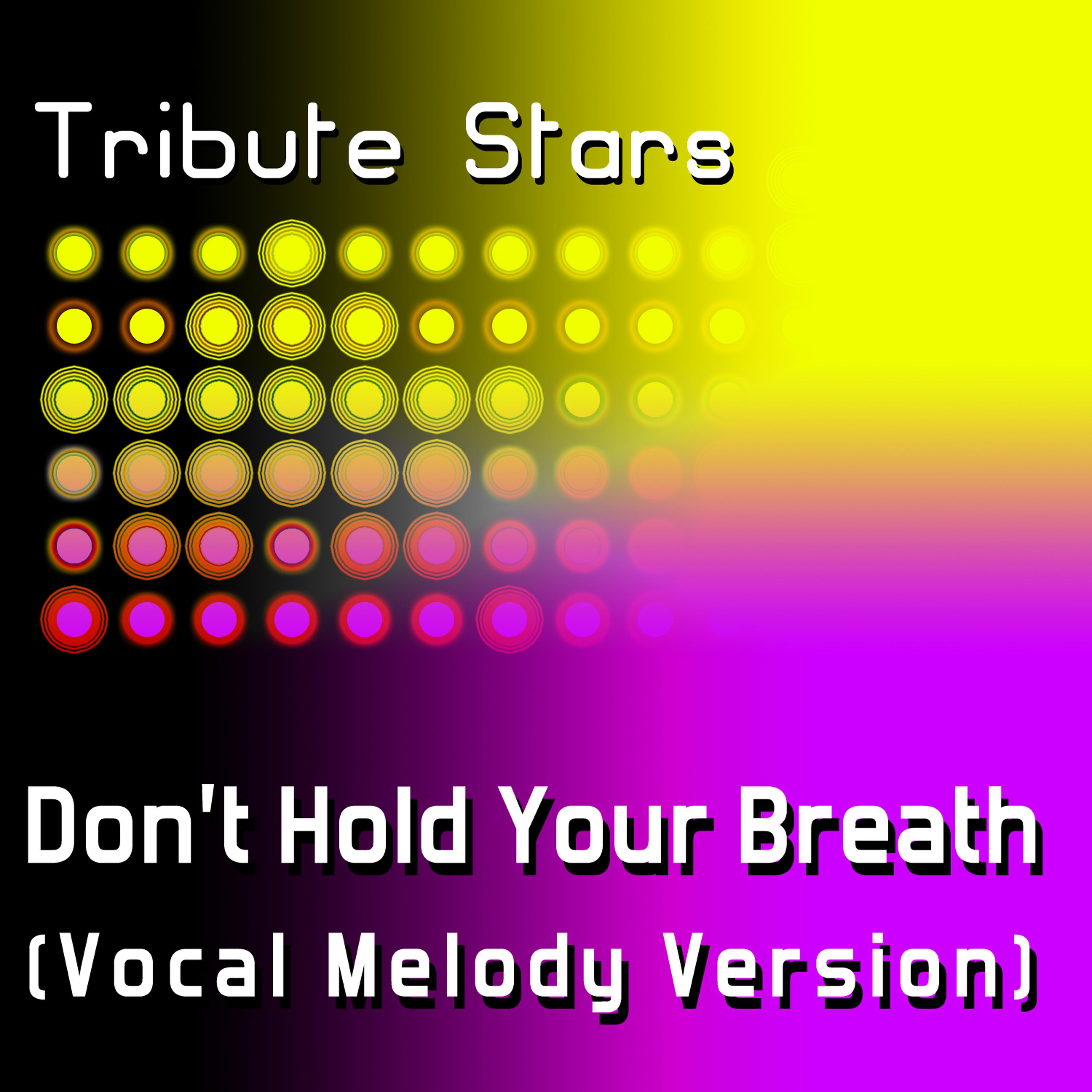 Постер альбома Nicole Scherzinger - Don't Hold Your Breath (Vocal Melody Version)