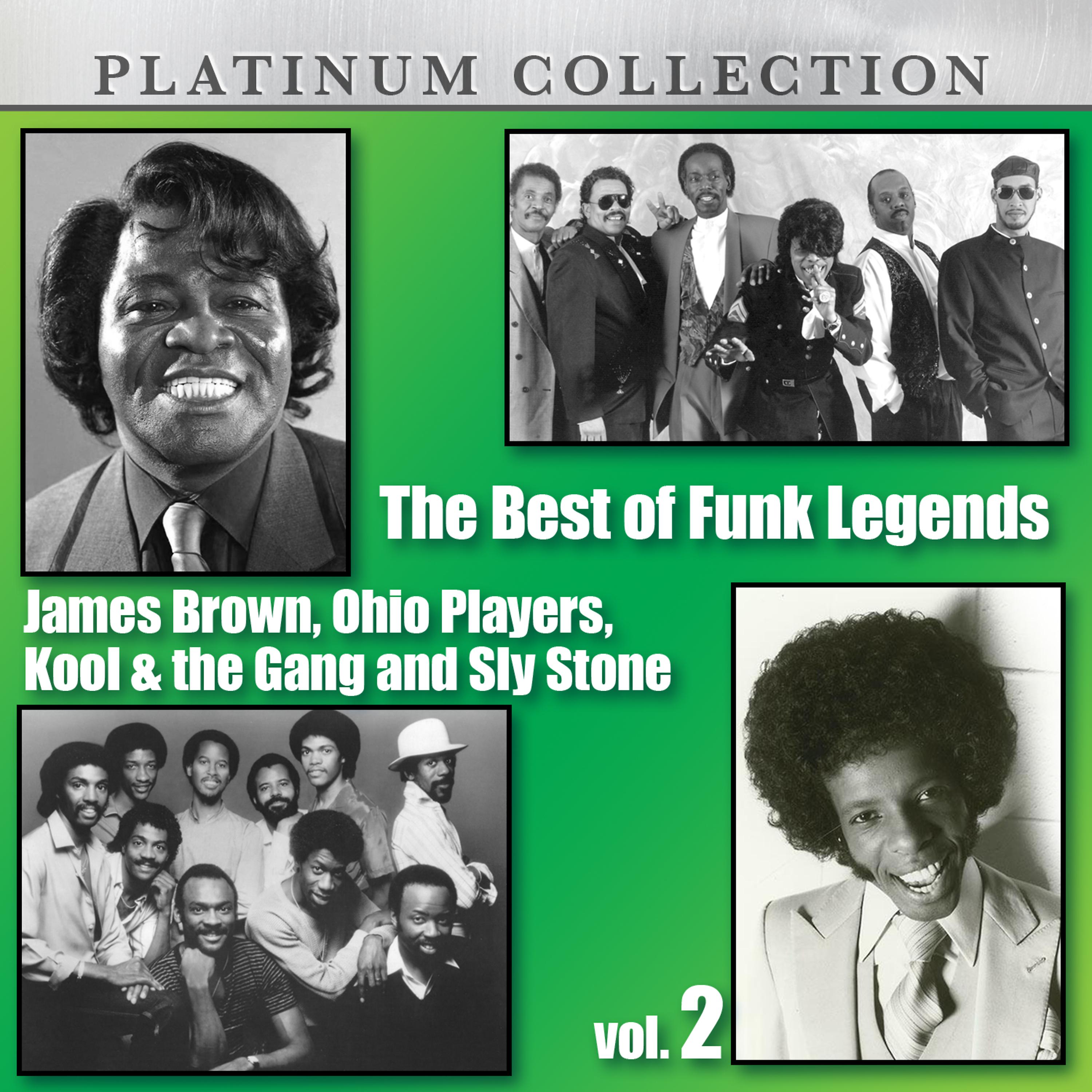Постер альбома The Best of Funk Legends: James Brown, Ohio Players, Kool & the Gang and Sly Stone, Vol. 2
