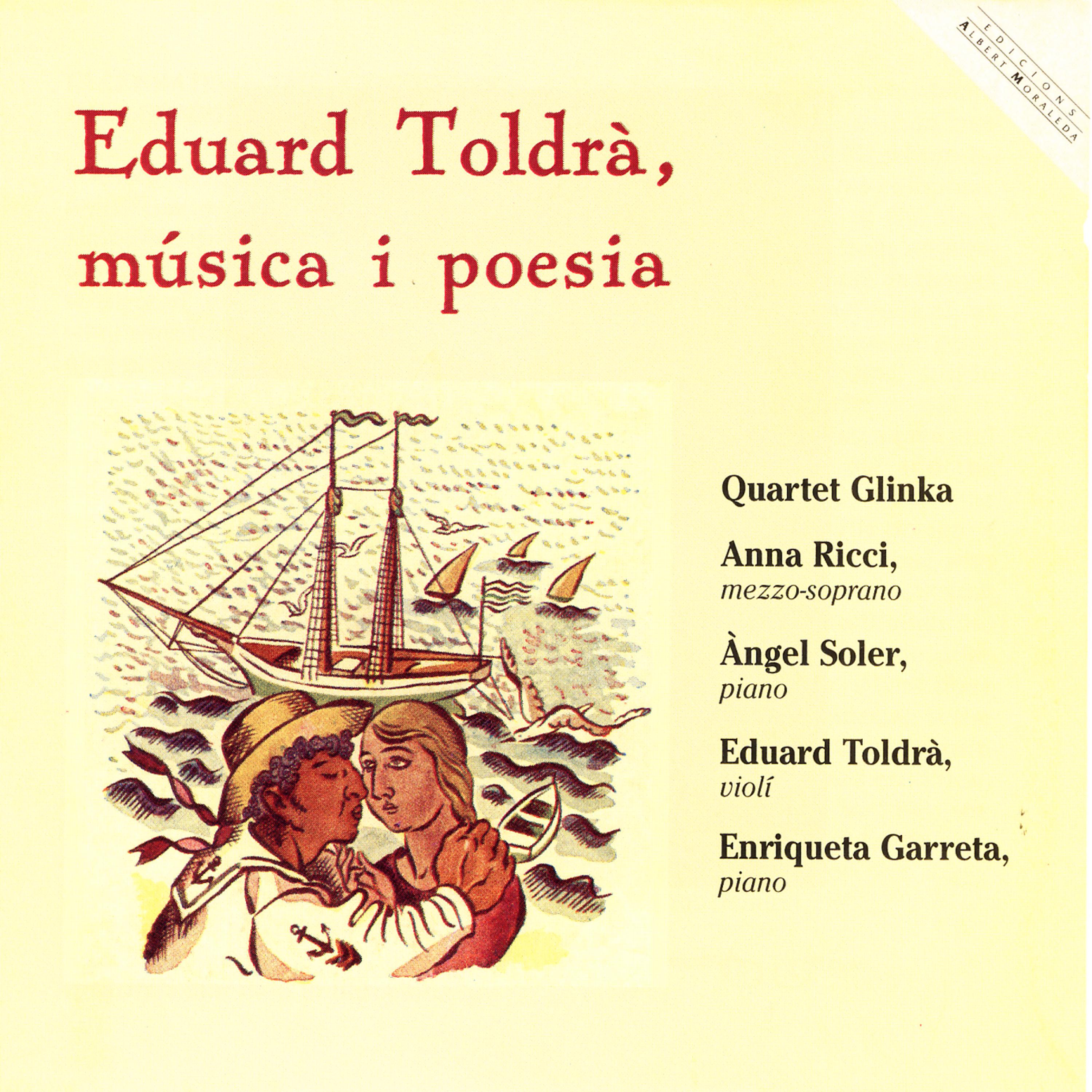 Постер альбома Eduard Toldra, musica i poesia