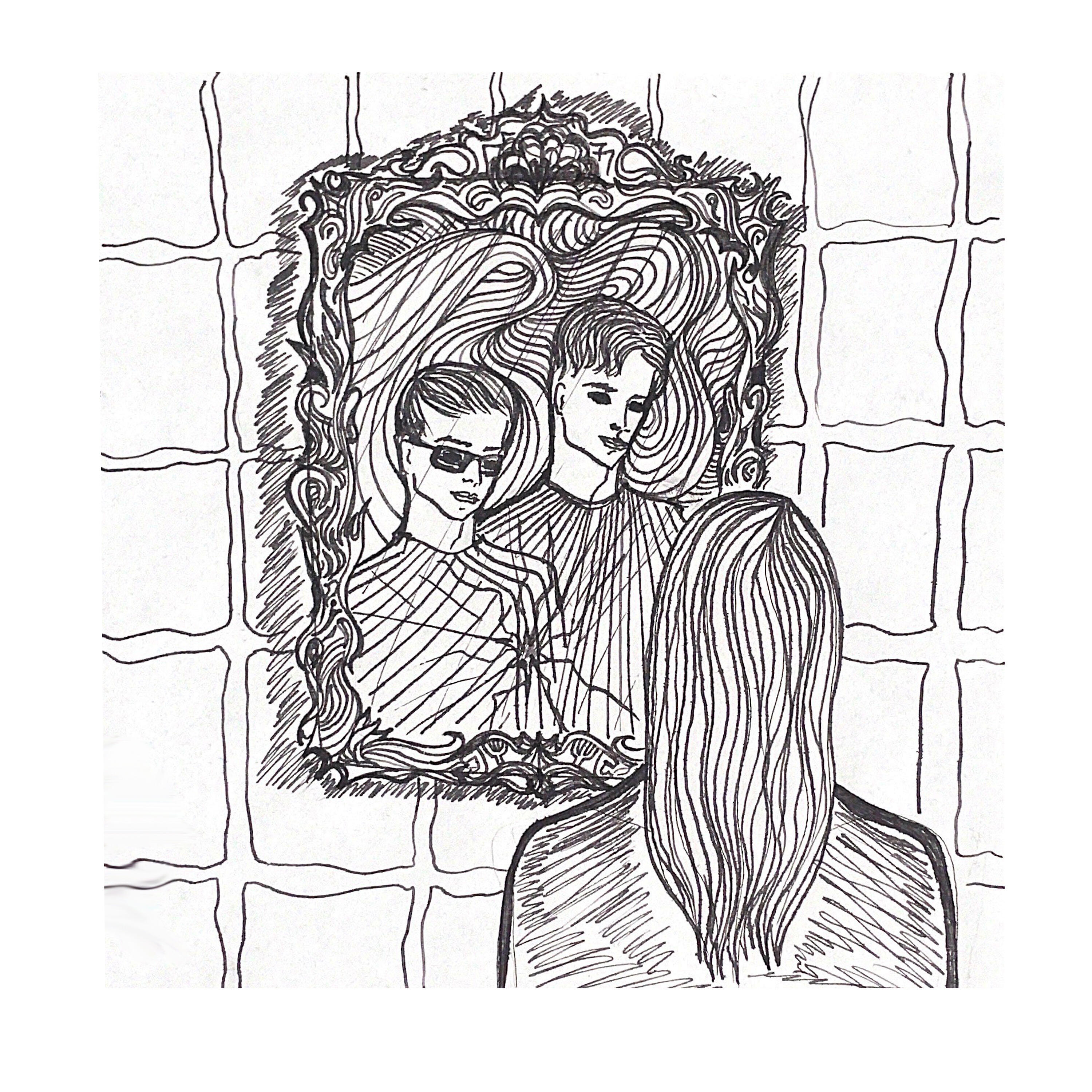 Электрофорез, Женя Меркель - По разбитым зеркалам