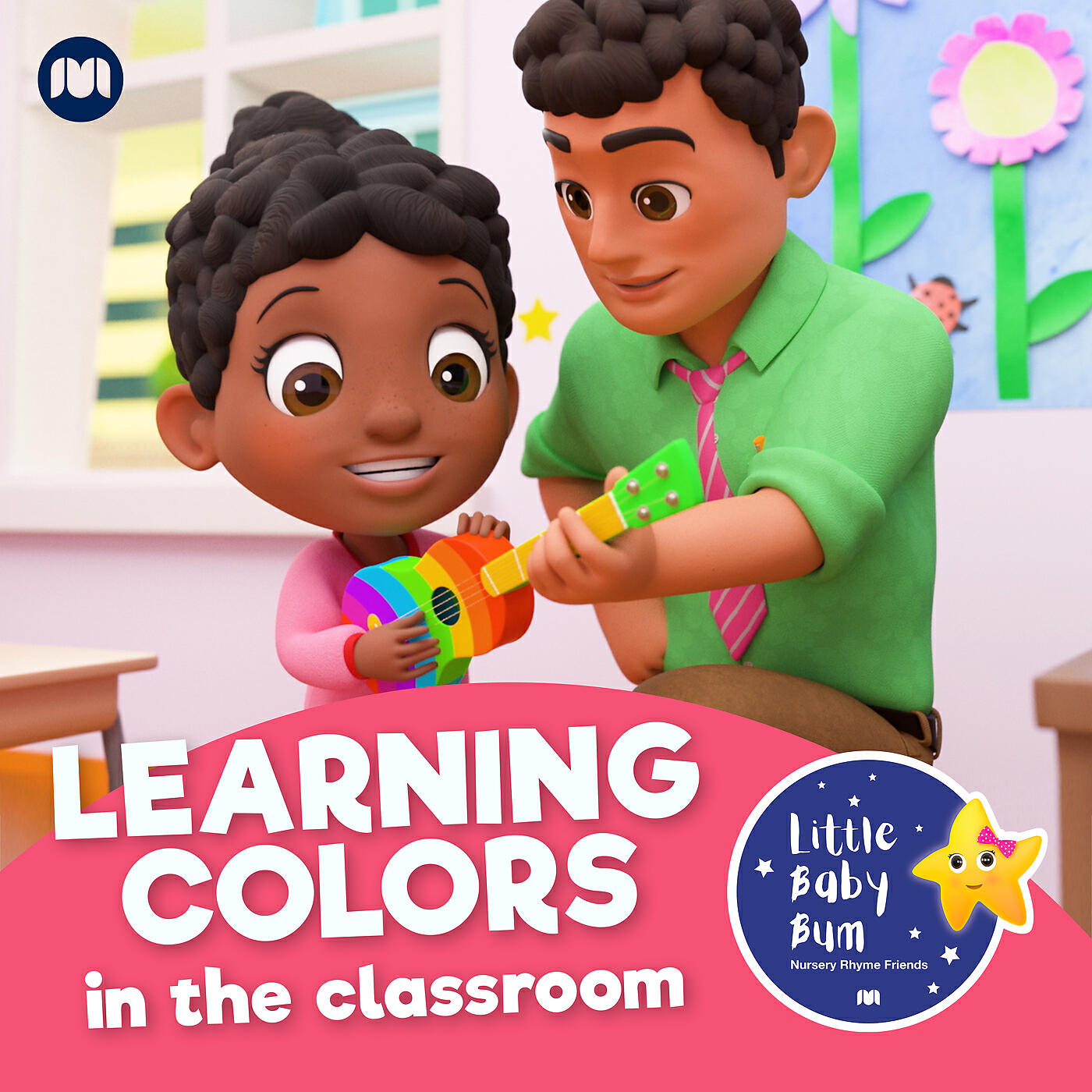 Little Baby Bum Nursery Rhyme Friends - Colors and Action Song (Learn Your Colors)
