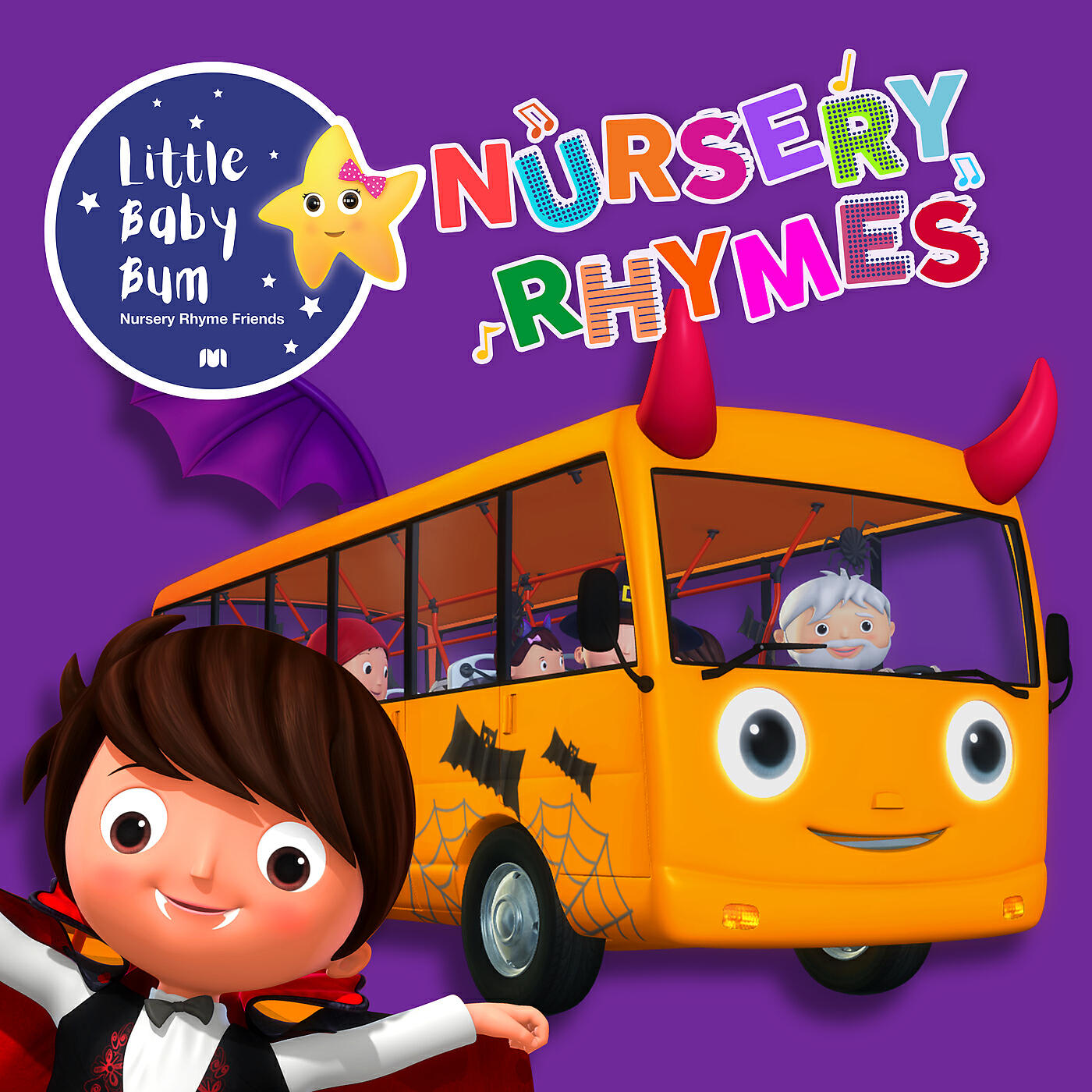 Little Baby Bum Nursery Rhyme Friends - Wheels on the Bus (Halloween Special)