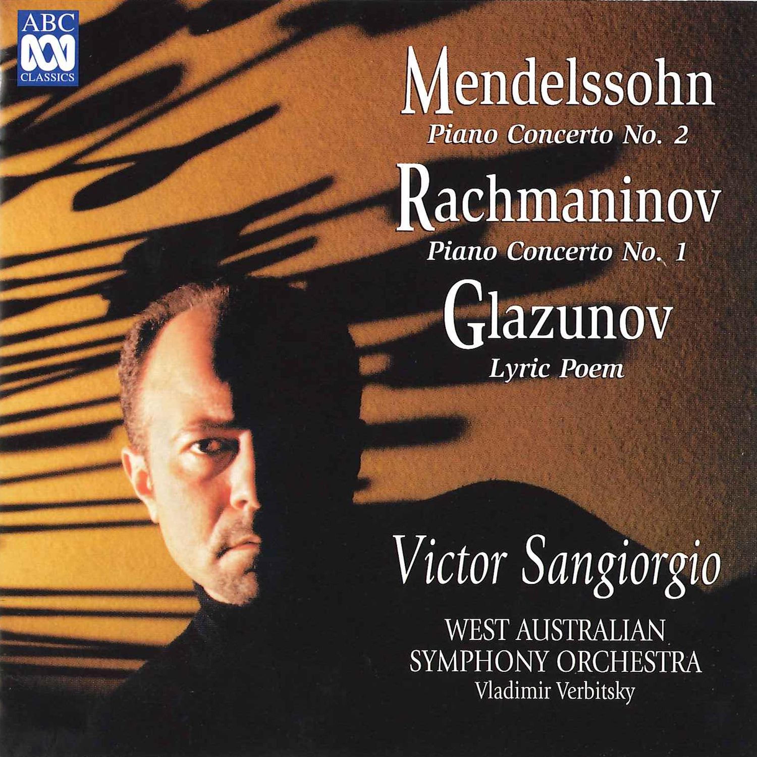 Постер альбома Mendelssohn - Rachmaninoff - Glazunov
