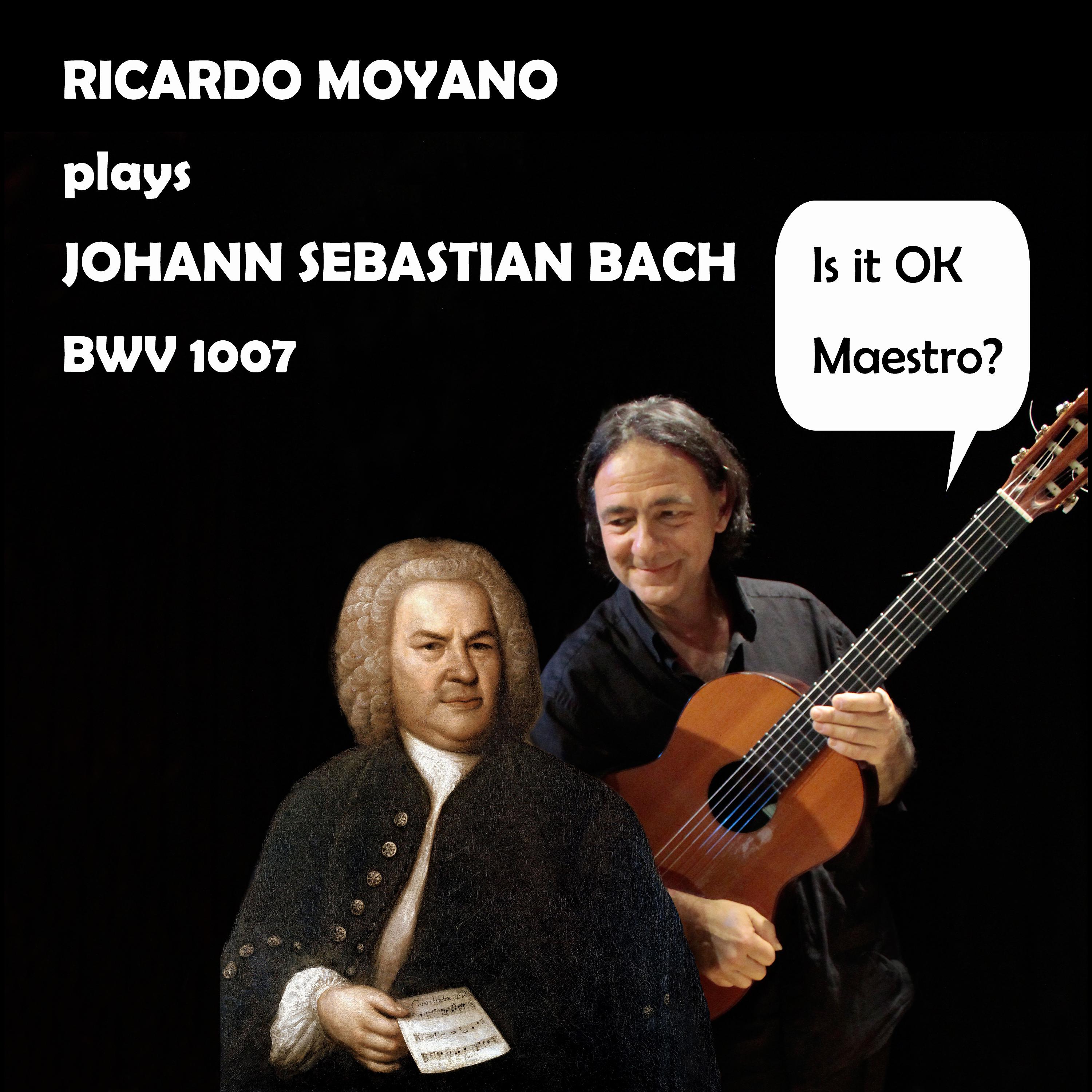 Постер альбома Ricardo Moyano plays Johann Sebastian Bach