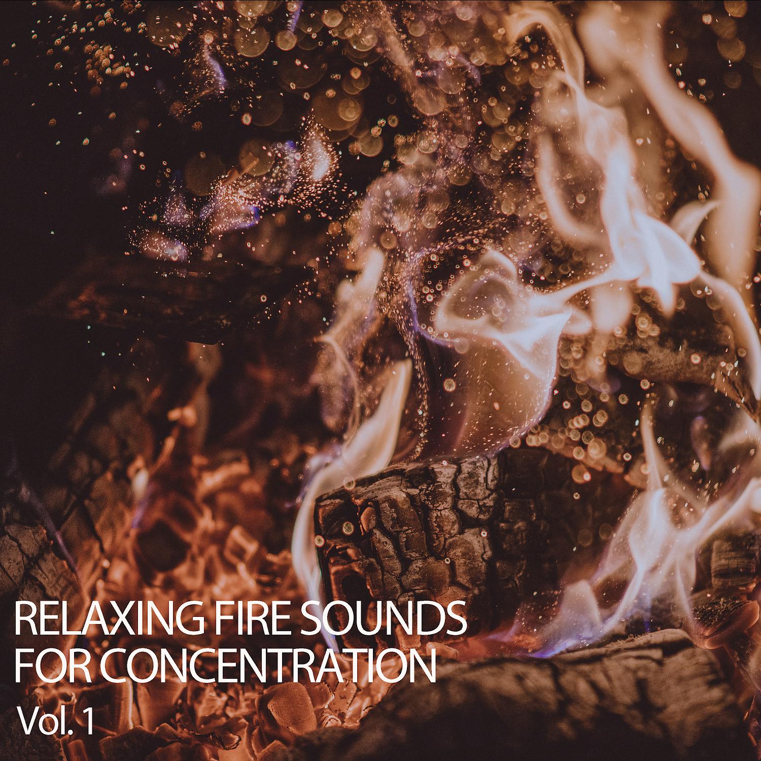 Постер альбома Relaxing Fire Sounds For Concentration Vol. 1