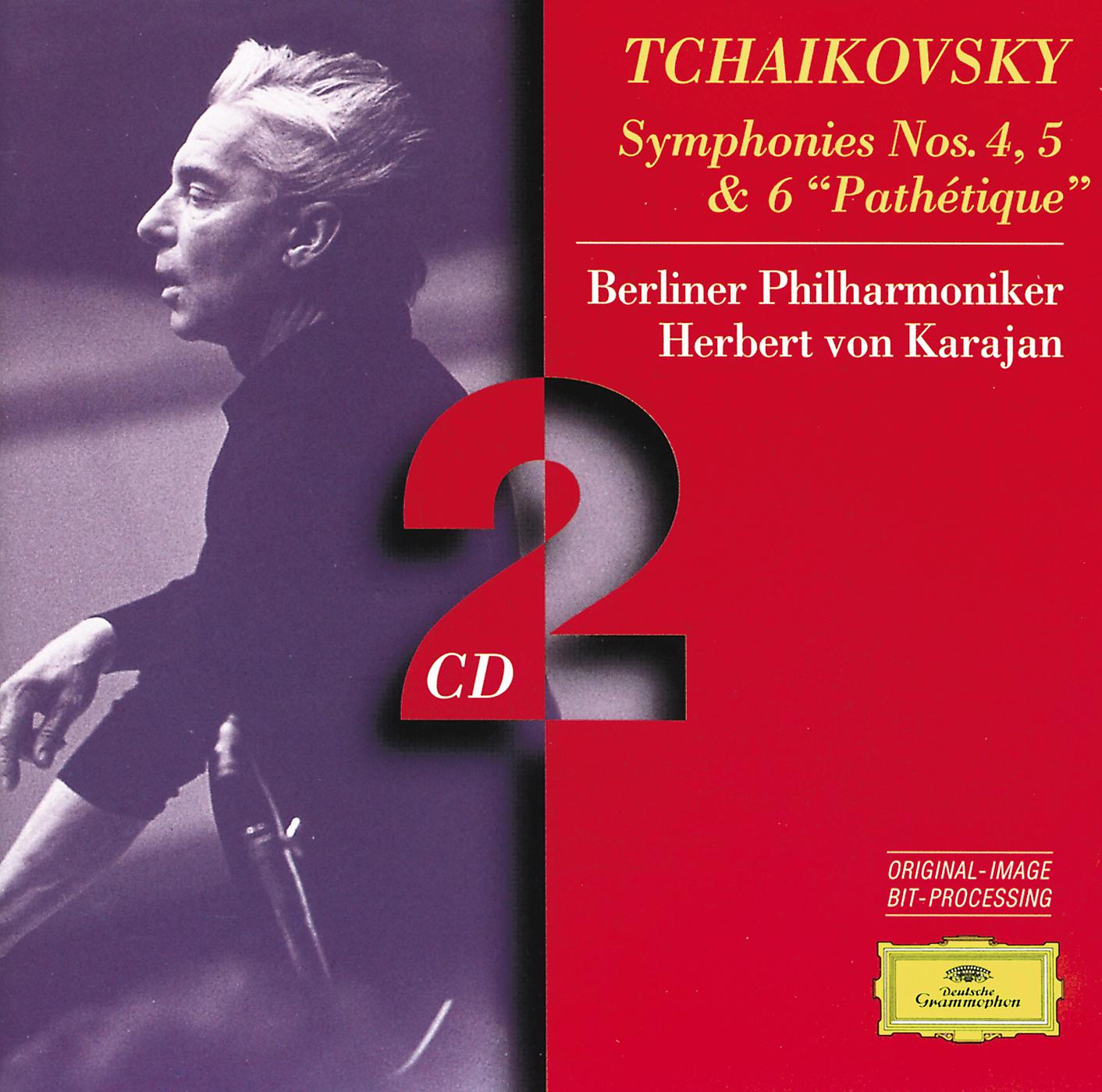 Постер альбома Tchaikovsky: Symphonies Nos.4, 5 & 6 "Pathétique"