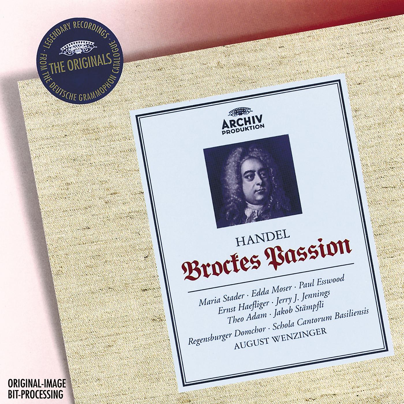 Постер альбома Handel: Brockes Passion