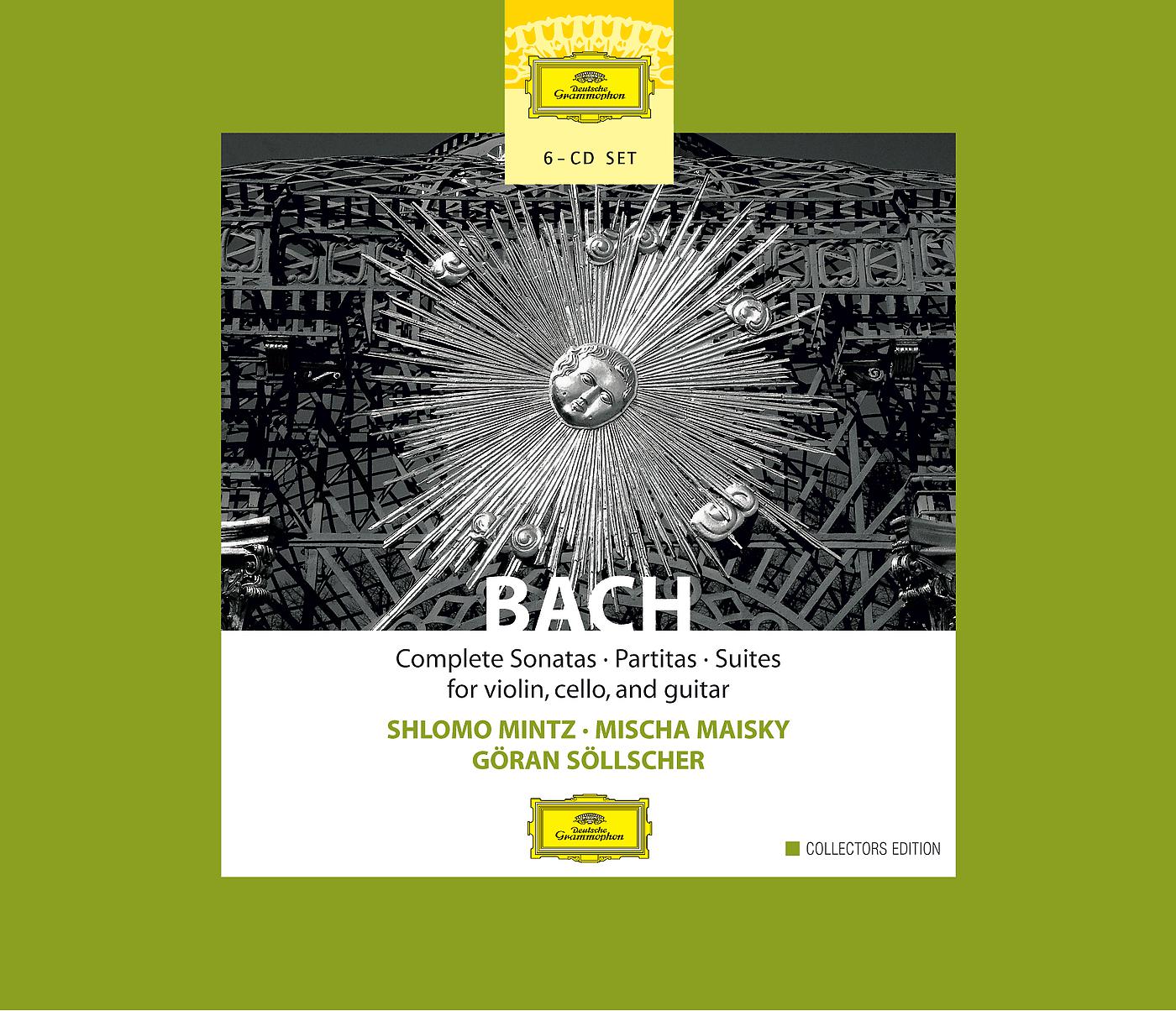 Постер альбома Bach: Complete Sonatas, Partitas & Suties for Violin, Cello & Guitar