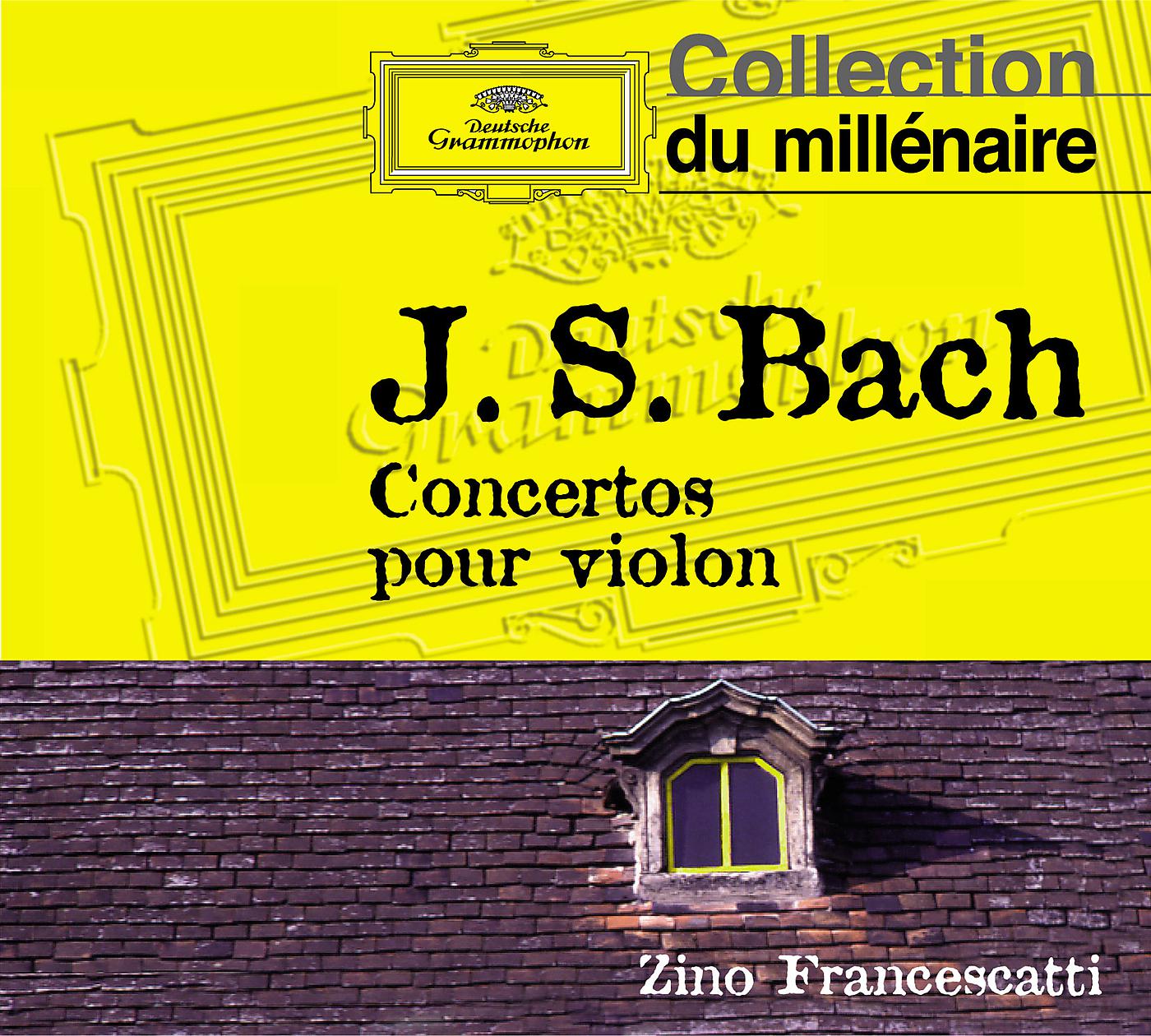 Постер альбома Bach: Violin Concerto No.1 Bwv 1041 & No.2 Bwv 1042 & No.3 Bwv 1043
