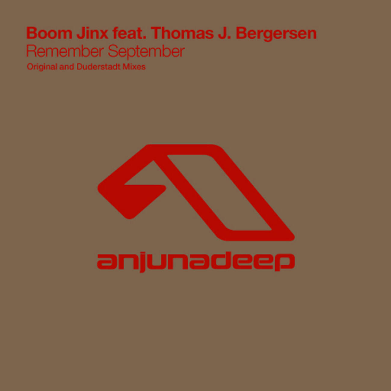 Boom Jinx - Remember September (Original Mix)