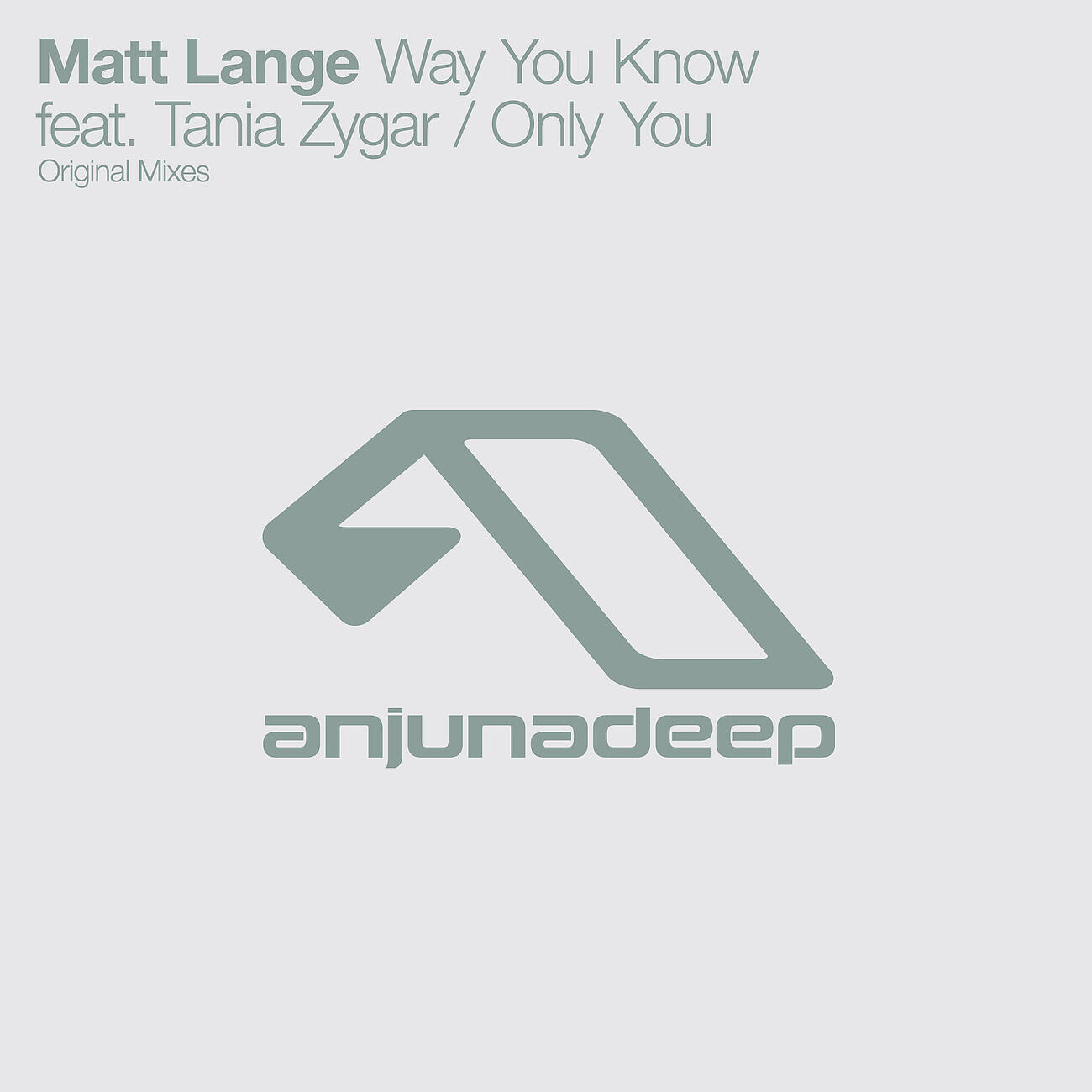 Matt Lange - Way You Know (Original Mix)