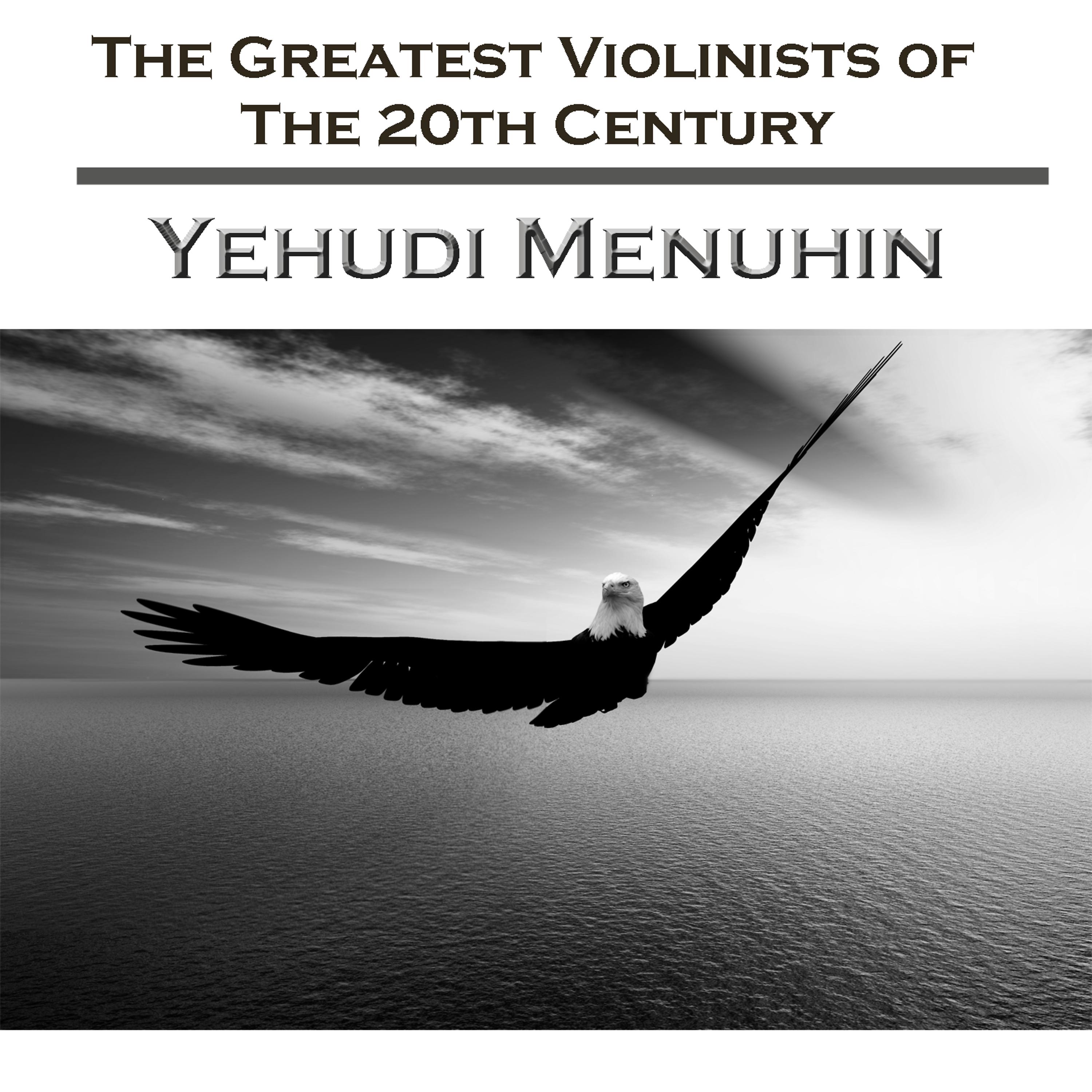 Постер альбома The Greatest Violinists Of The 20th Century - Yehudi Menuhin
