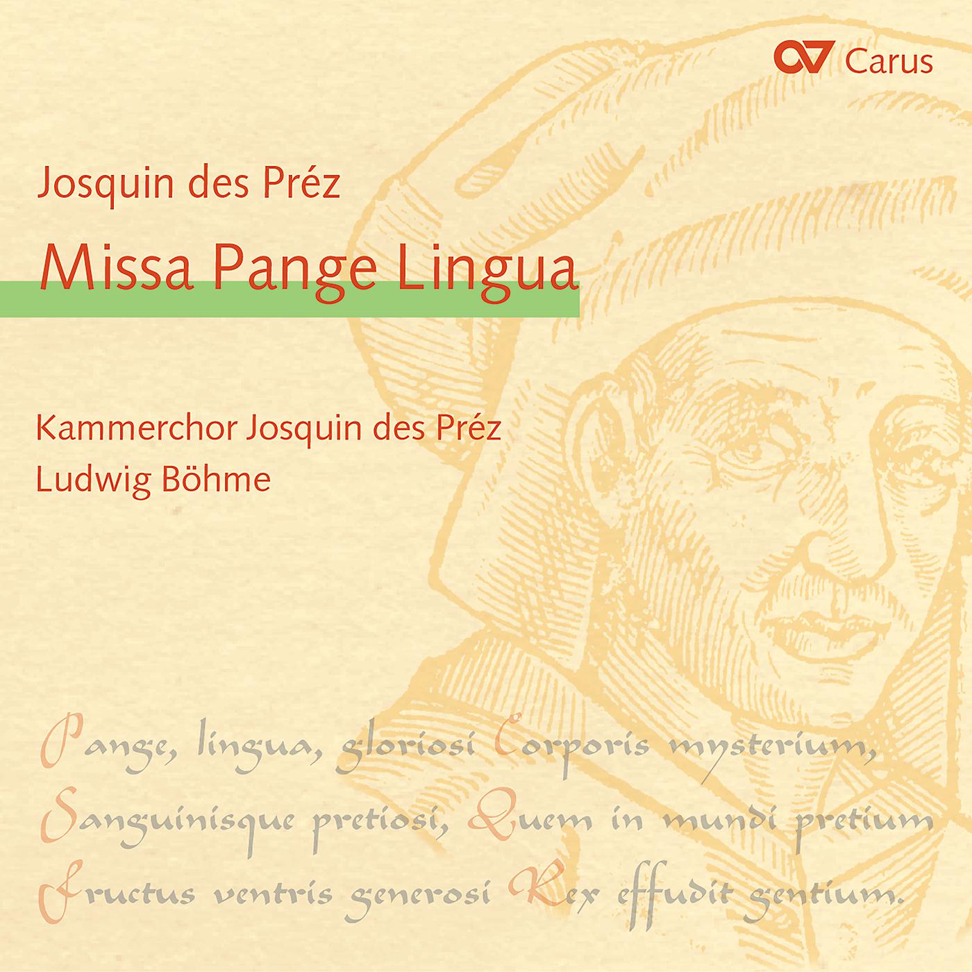 Постер альбома Josquin Desprez: Missa Pange Lingua