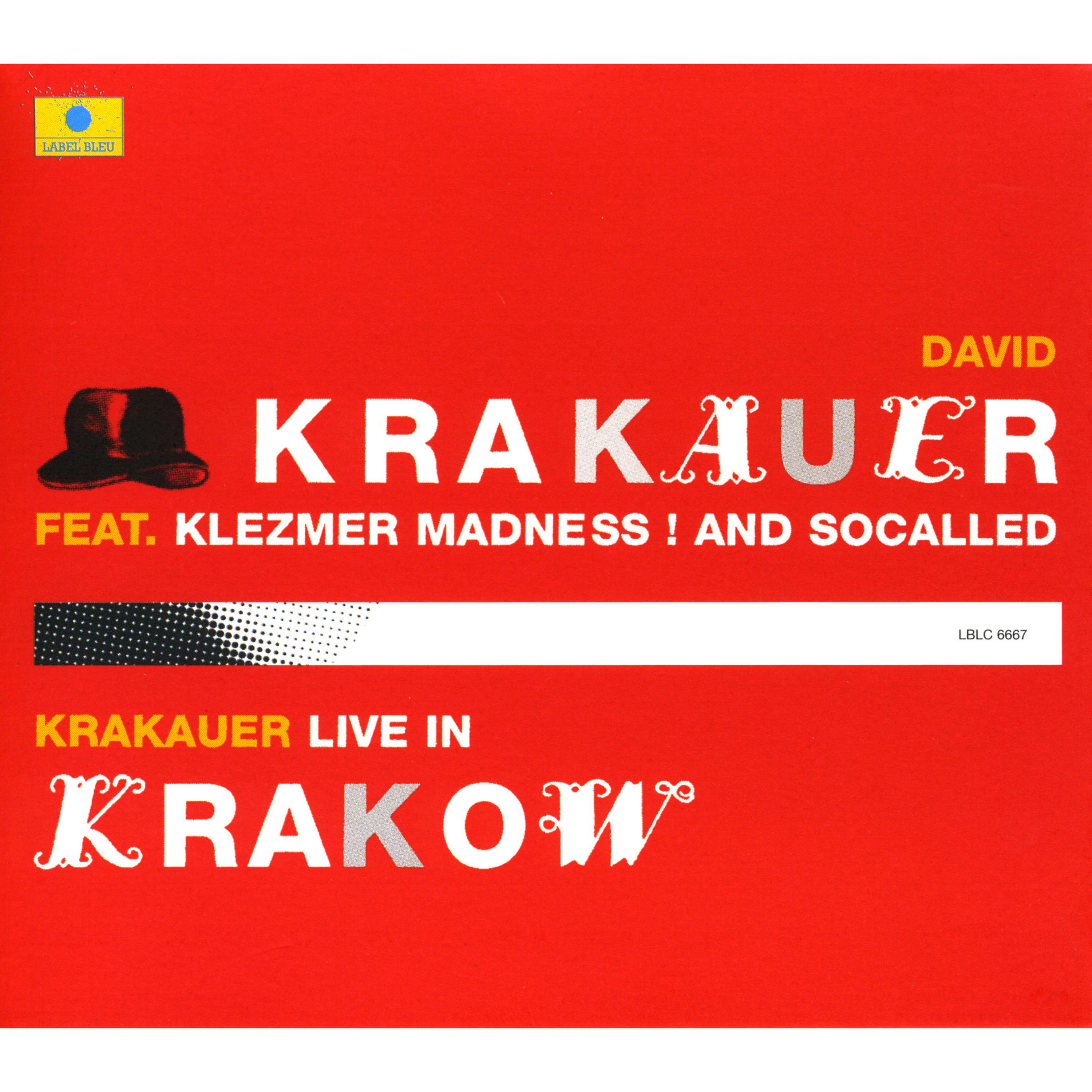 Постер альбома Krakauer Live In Krakow
