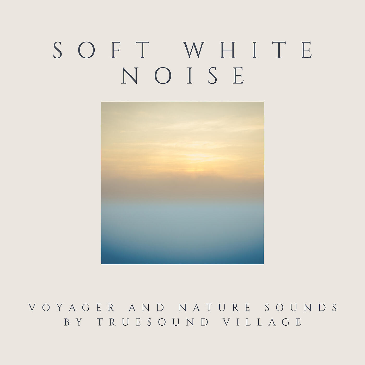 Truesound Village - Steady Ocean Waves and Moog Voyager White Noise No Fades