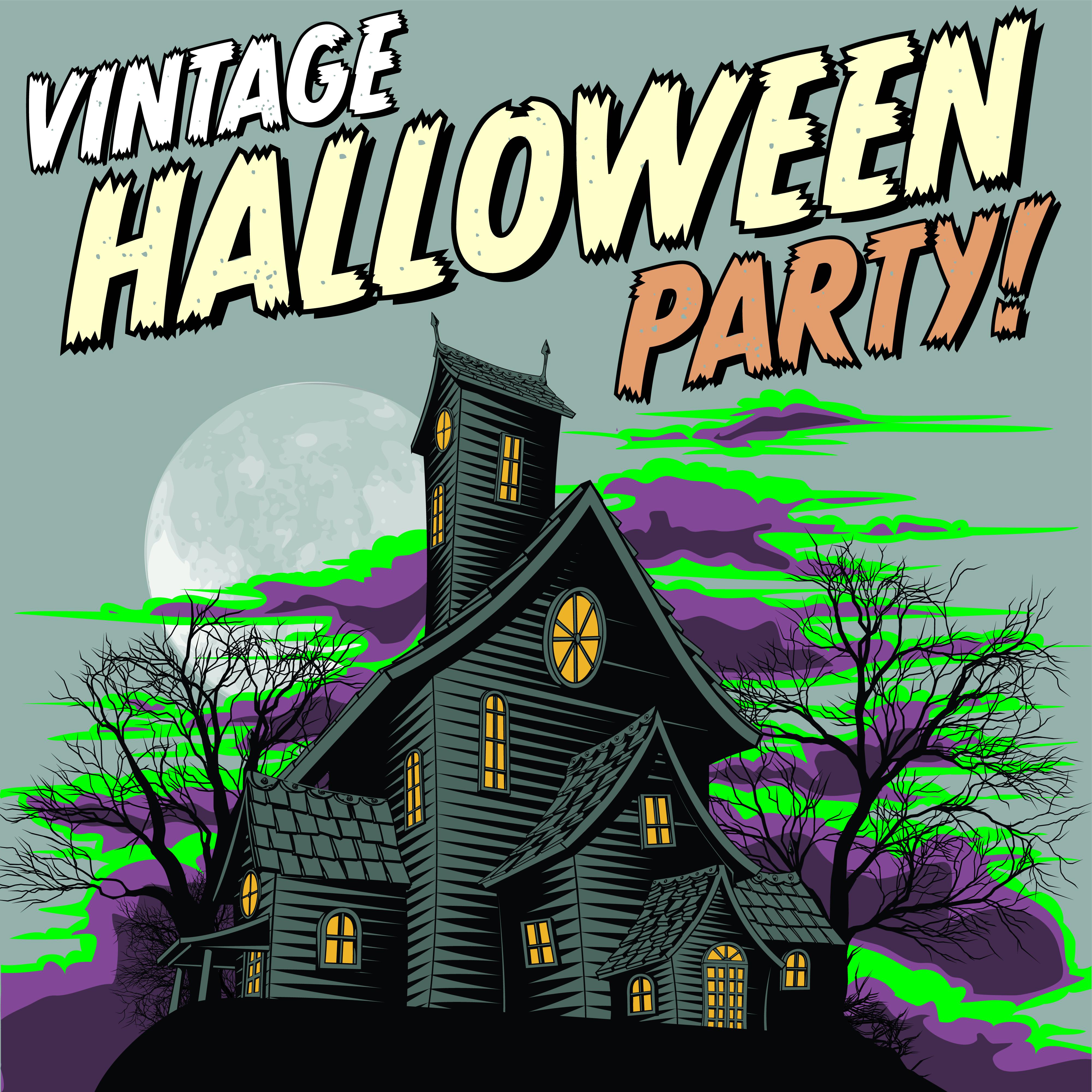 Постер альбома Vintage Halloween Party!