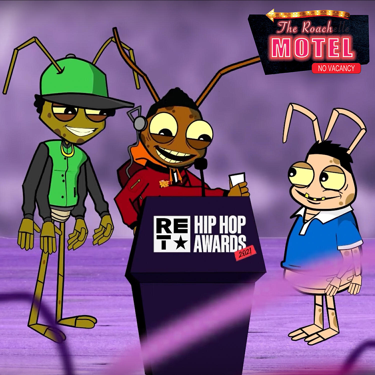 Rich Graham - The Roach Motel Cartoon - 2021 Hip-Hop Awards Episode (feat. The 85 South Show)