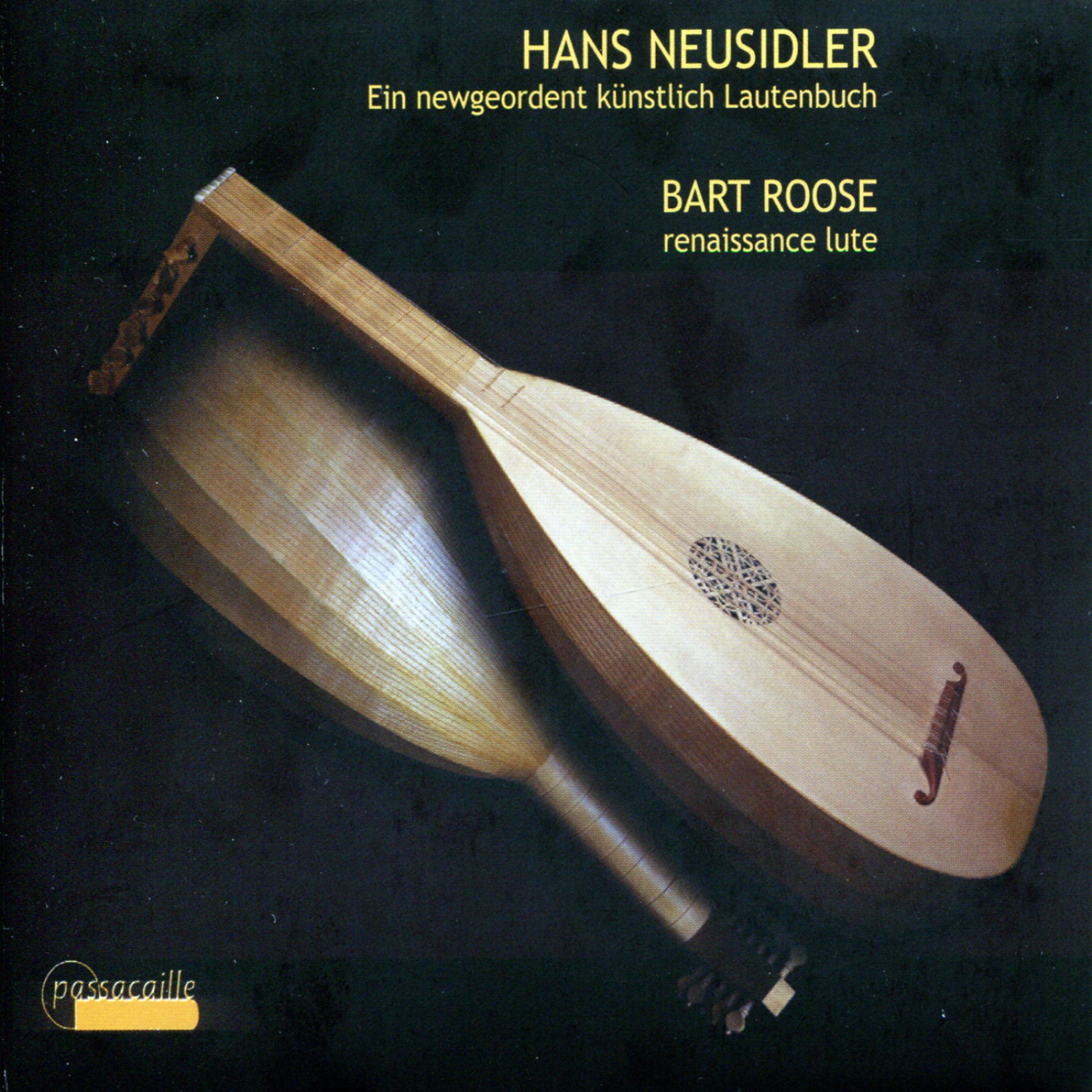 Постер альбома The lute book of Hans Neusidler