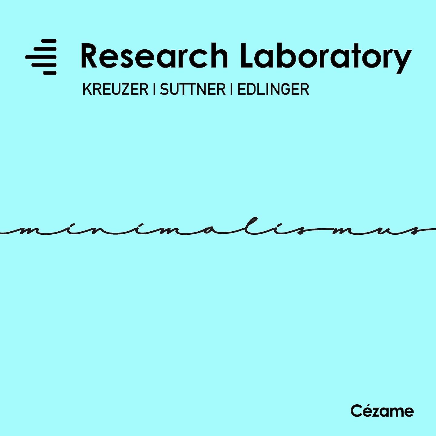Постер альбома Minimalismus - Research Laboratory