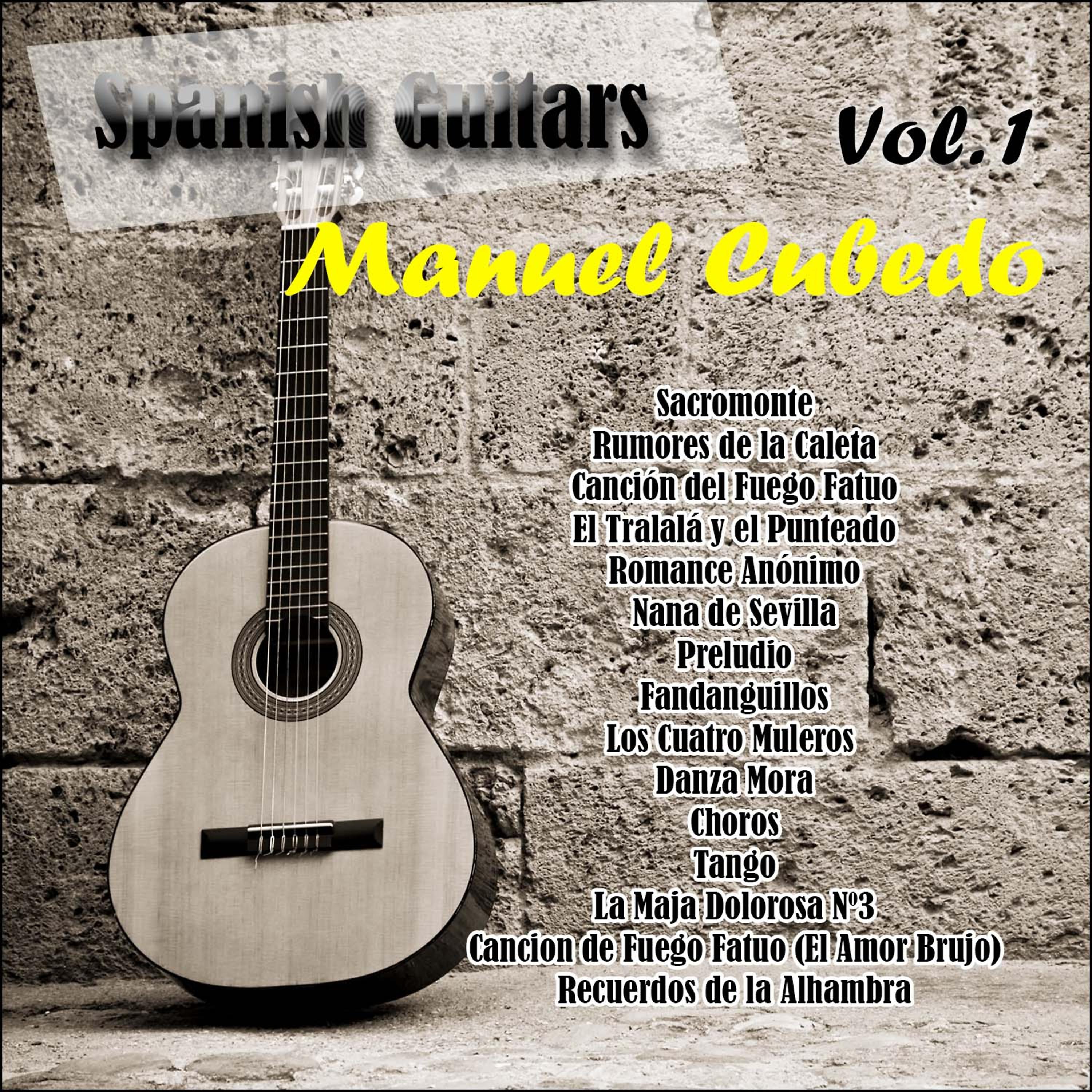 Постер альбома Spanish Guitars: Manuel Cubedo Vol. 1