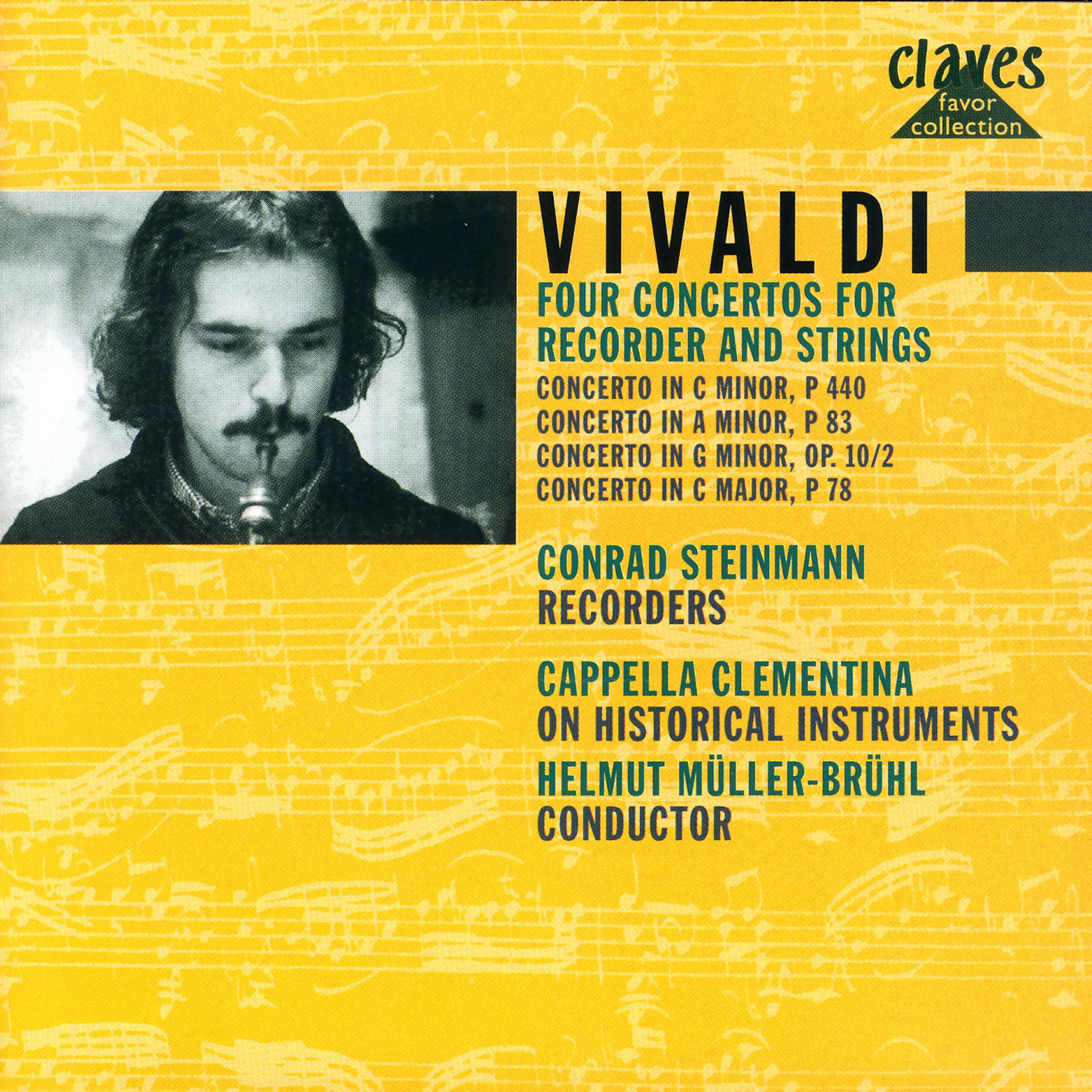 Постер альбома Vivaldi: Four Concertos for Recorders