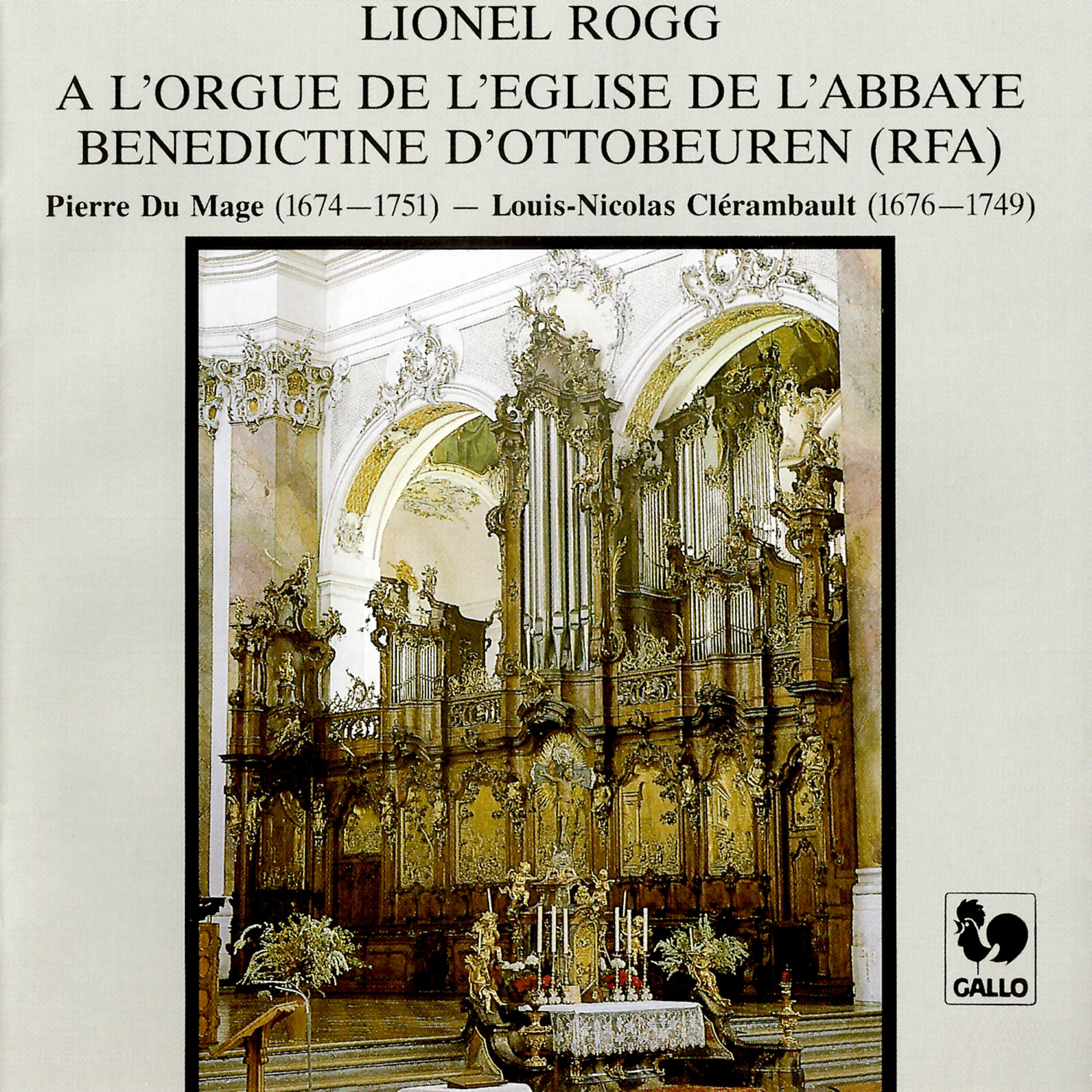 Постер альбома Orgue de l'église de l'Abbaye Bénédictine d'Ottobeuren