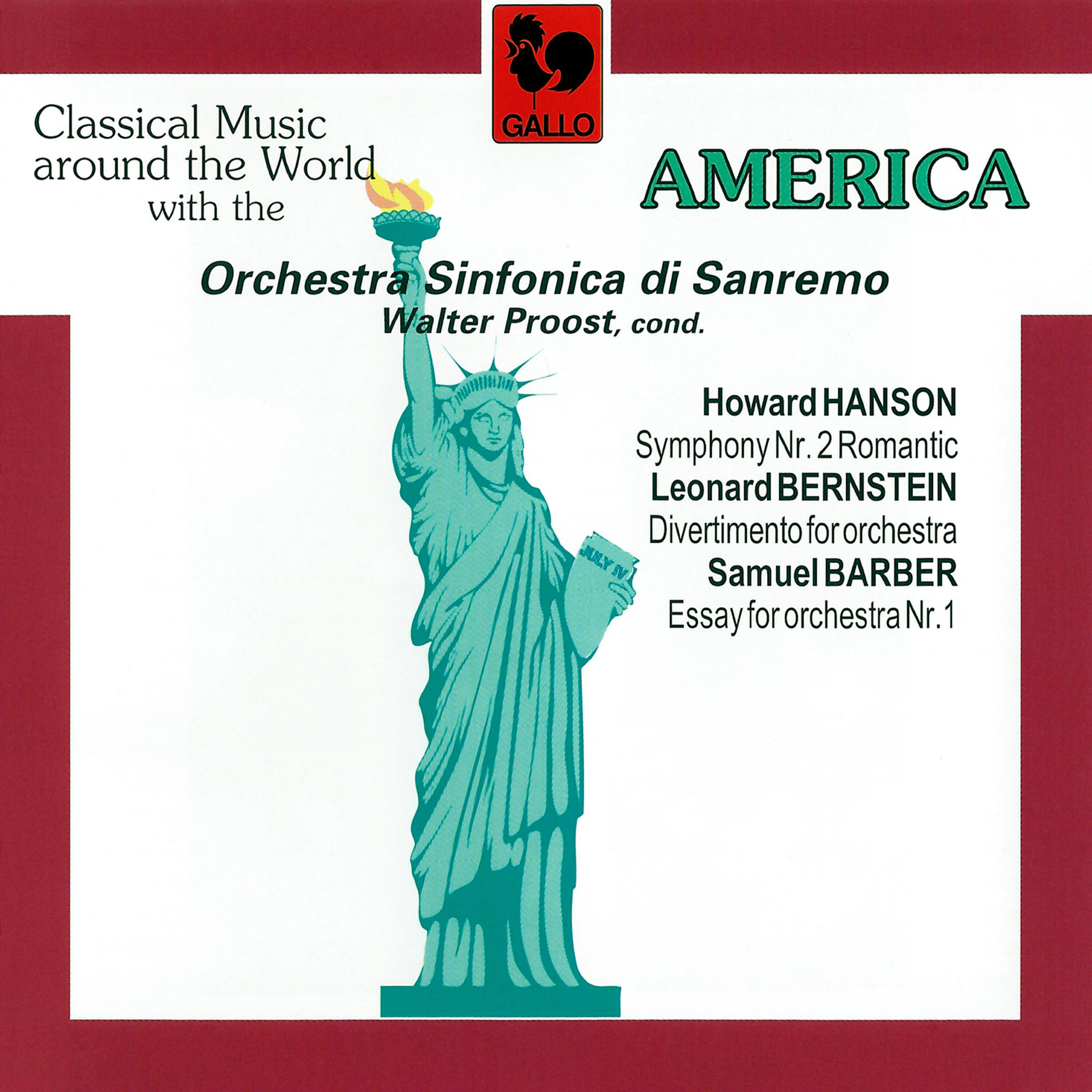 Orchestra Sinfonica di Sanremo - Divertimento for Orchestra: III. Mazurka