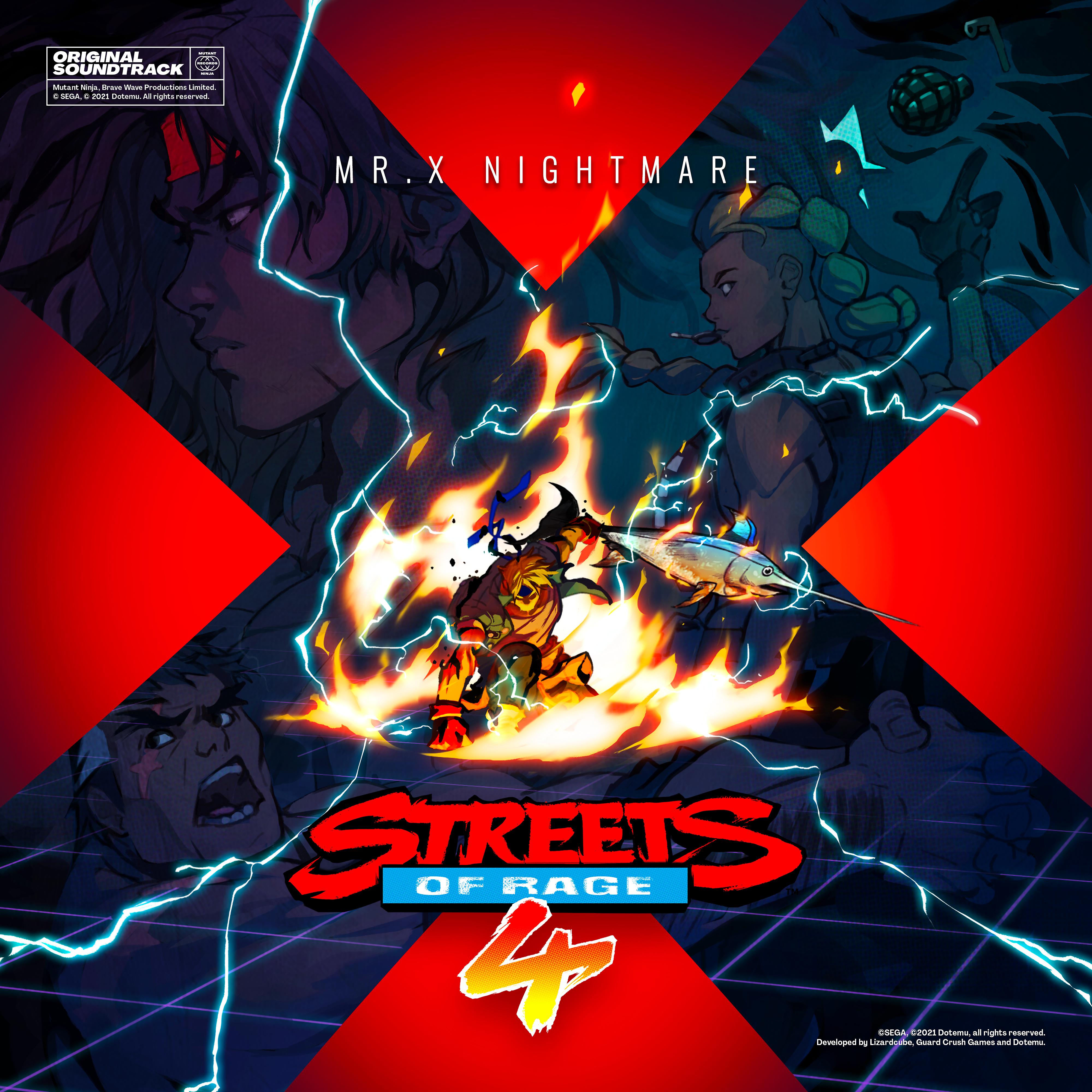 Постер альбома Streets of Rage 4: Mr. X Nightmare (Original Game Soundtrack)