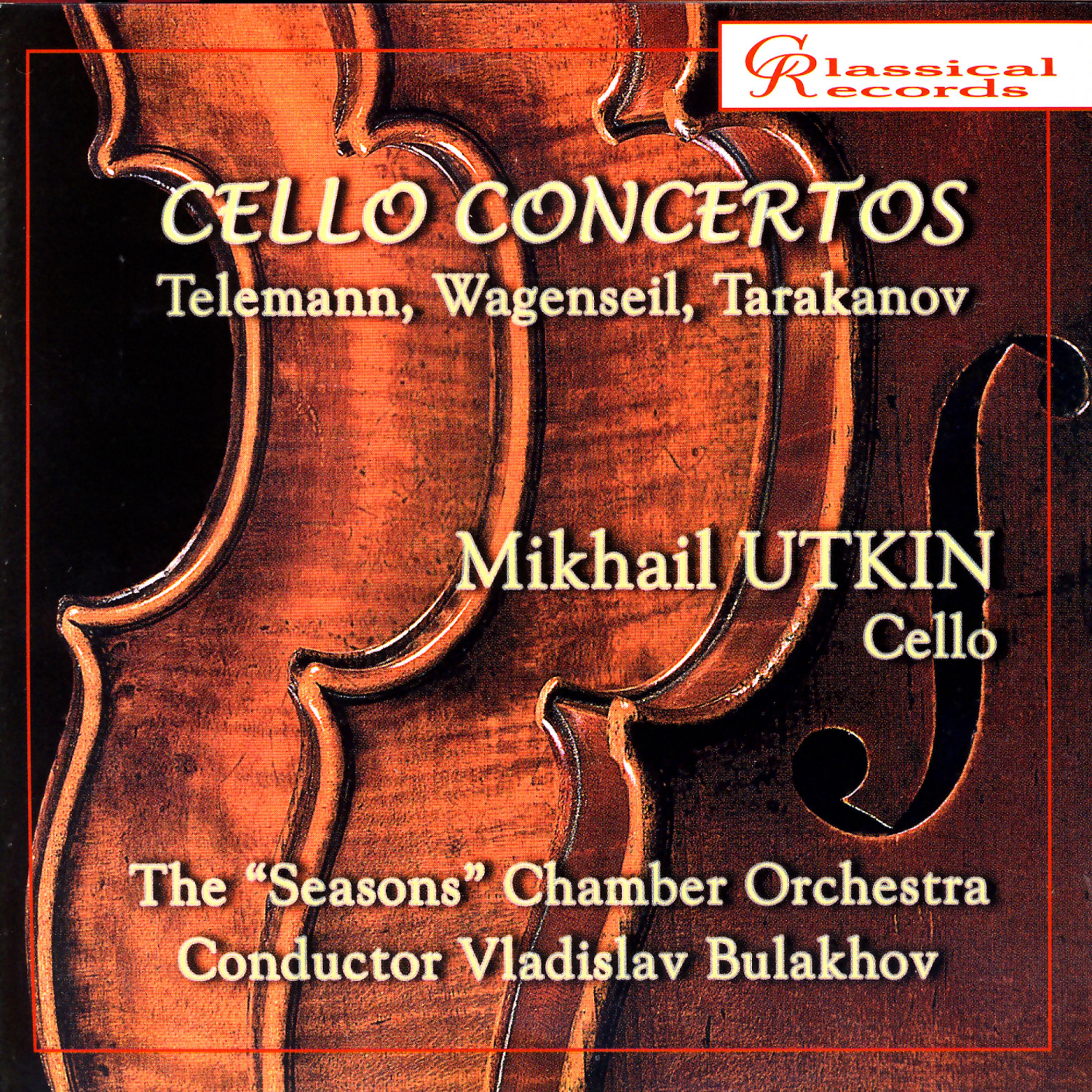 Постер альбома Telemann, Wagenseil, Tarakanov Cello Concertos