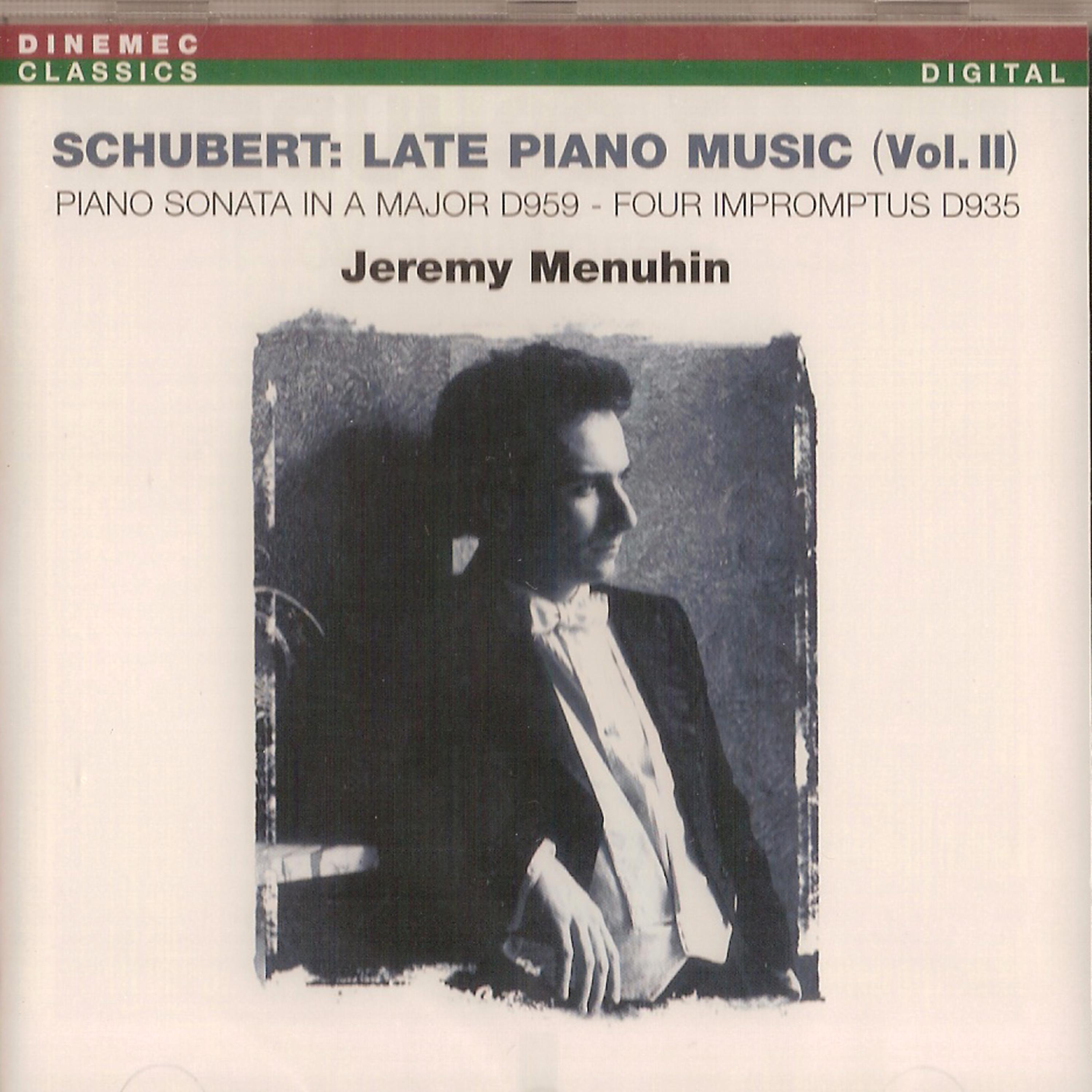 Постер альбома Schubert: Late Piano Music Vol. 2