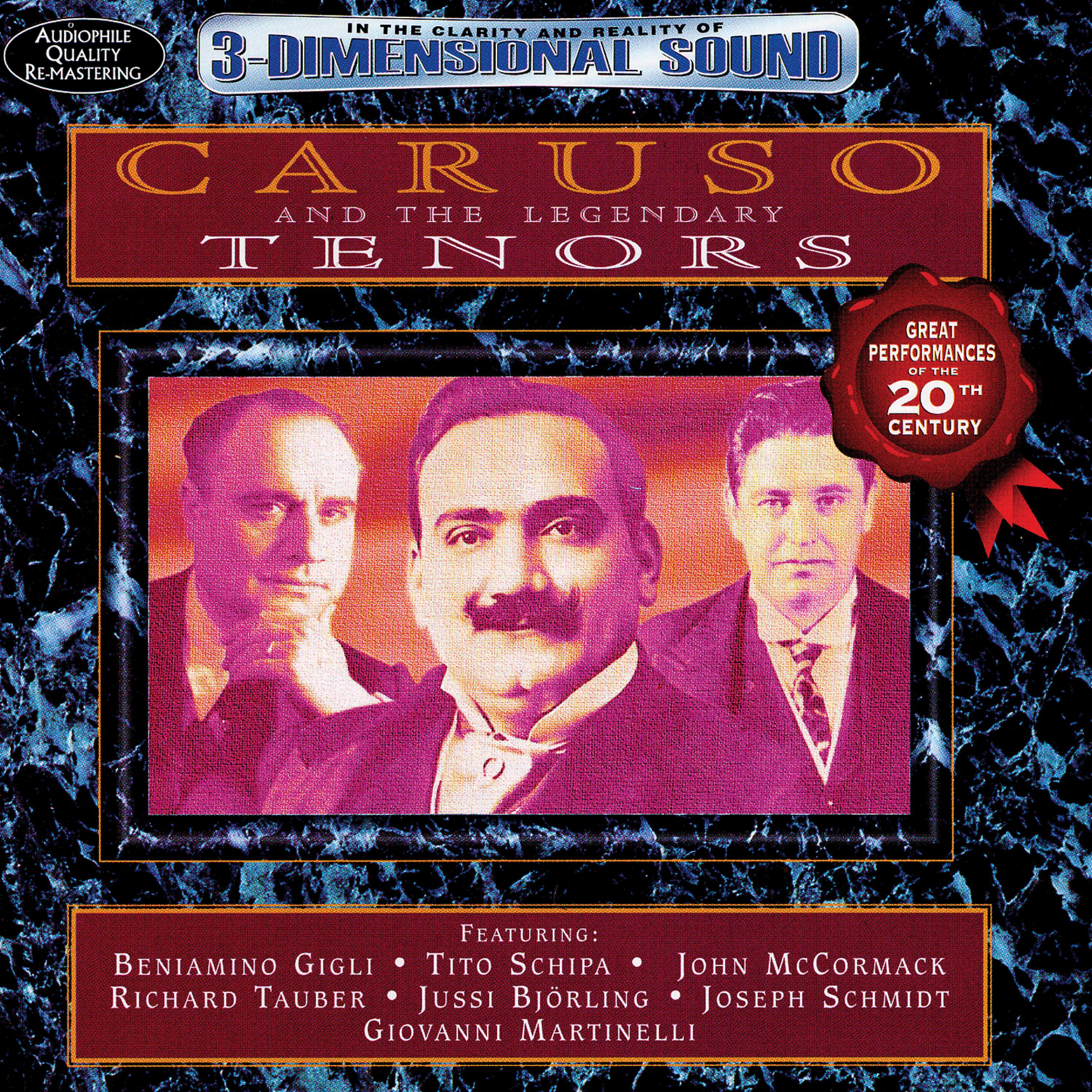 Постер альбома Caruso and the Legendary Tenors