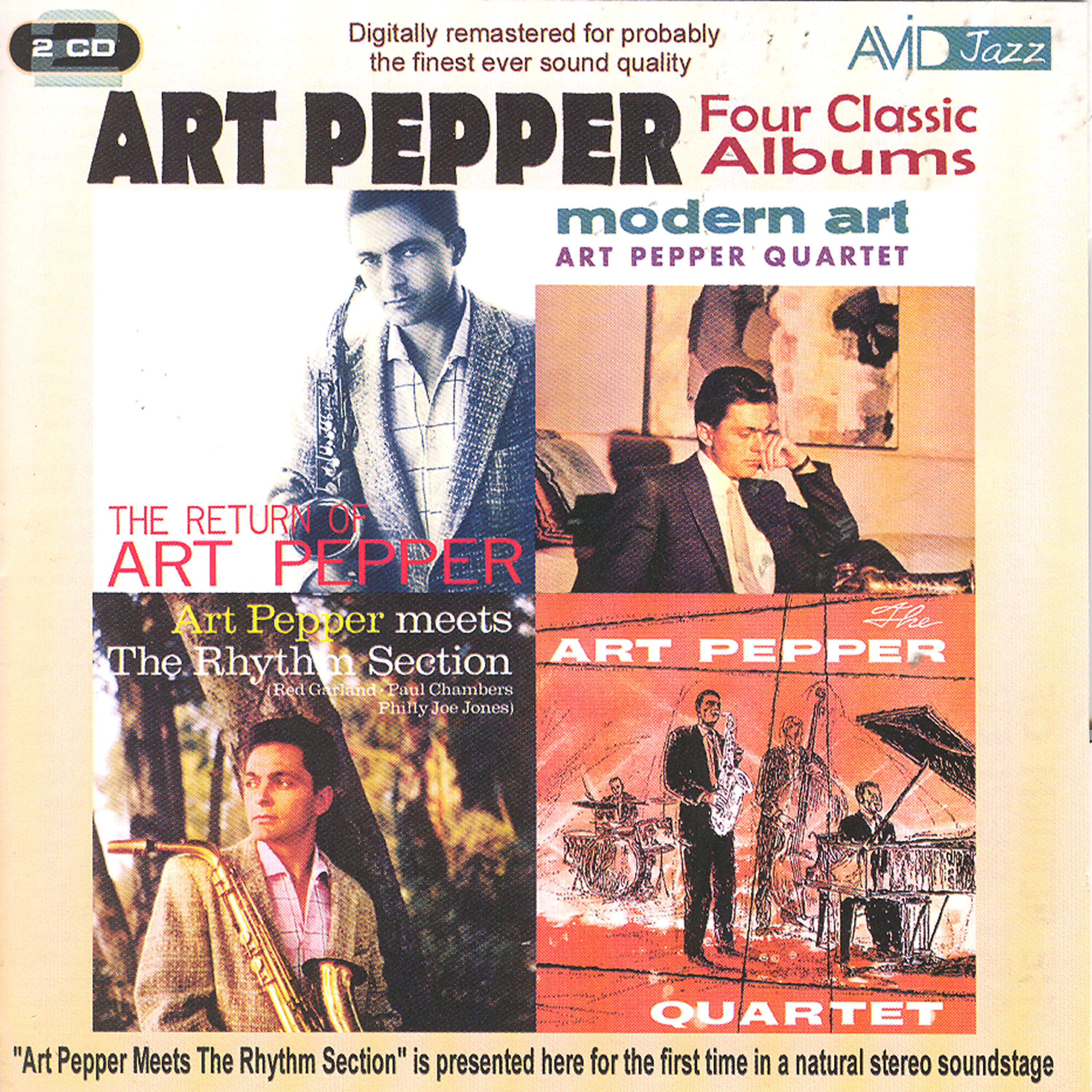 Art Pepper - The Art Pepper Quartet: Art’s Opus