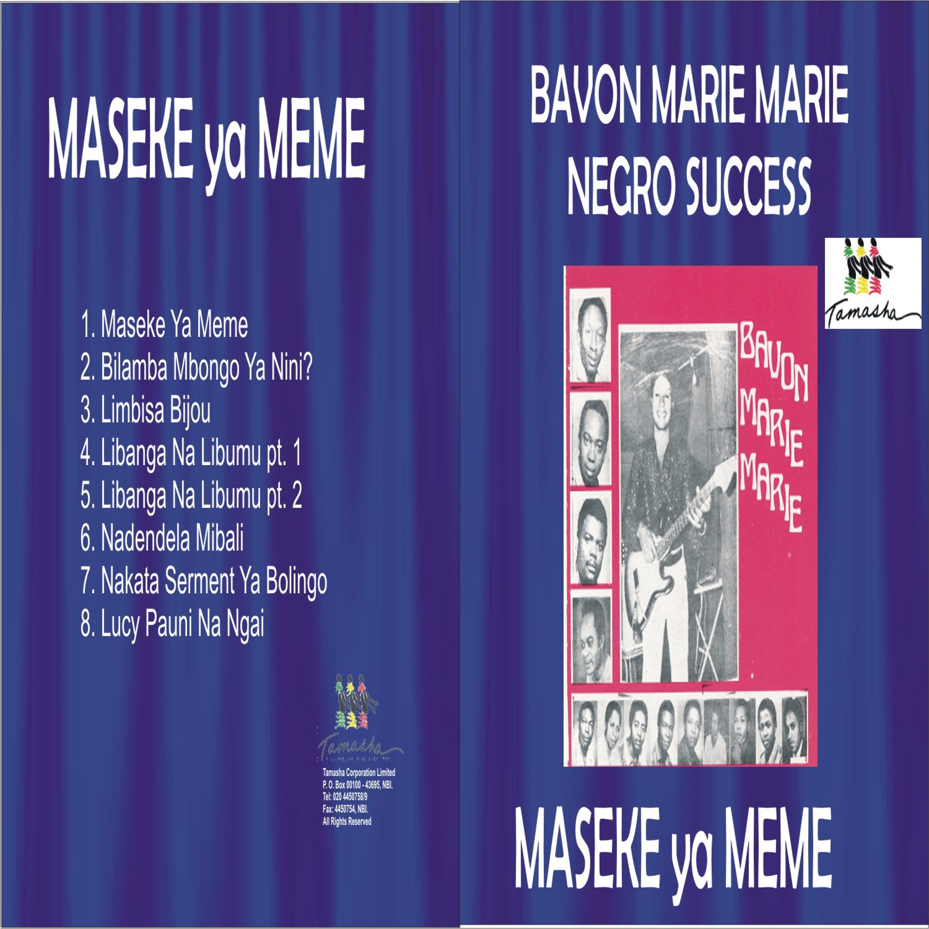 Bavon Marie Marie - Lucy Pauni Na Ngai