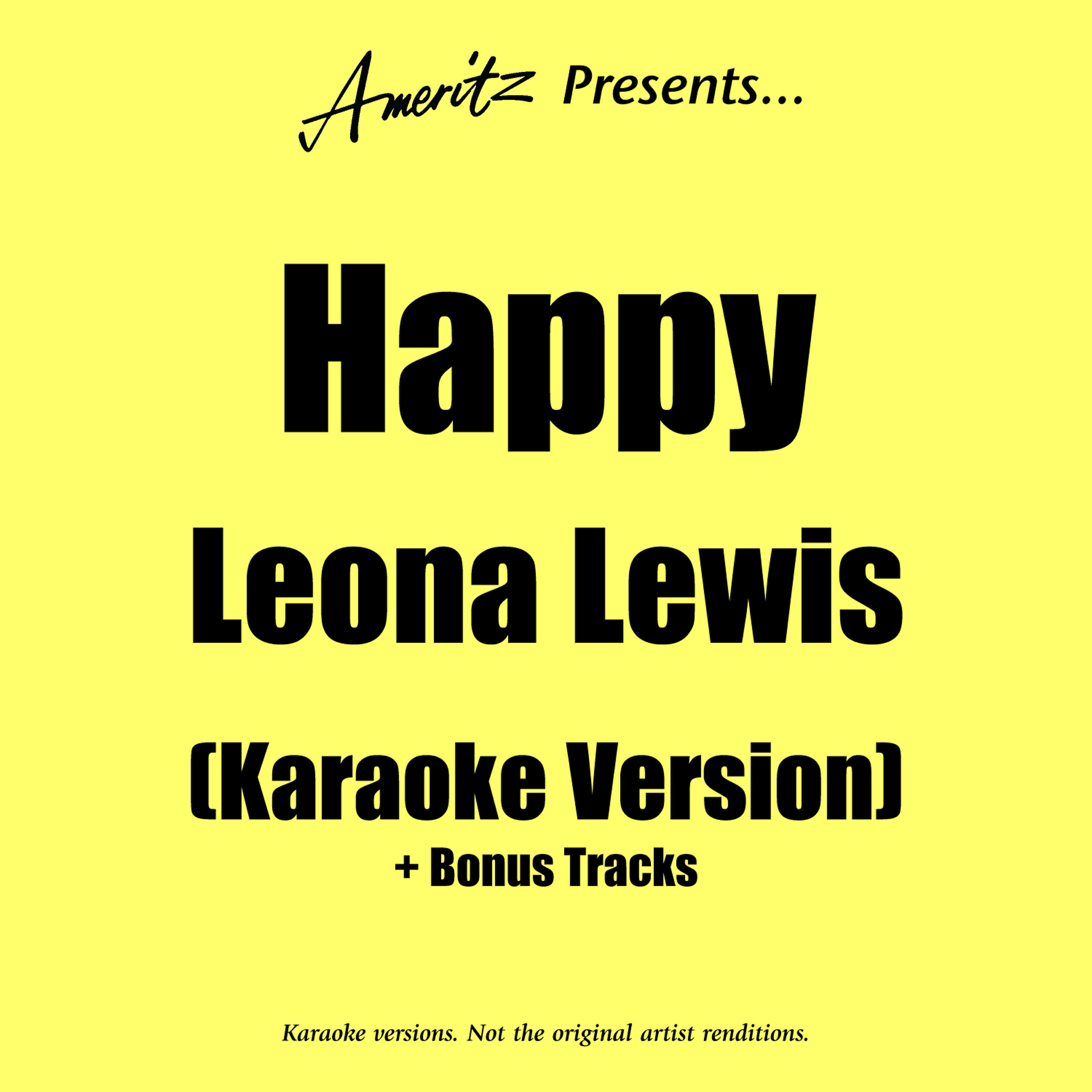 Karaoke - Ameritz - Bleeding Love (In The Style Of Leona Lewis) (Bonus Track)
