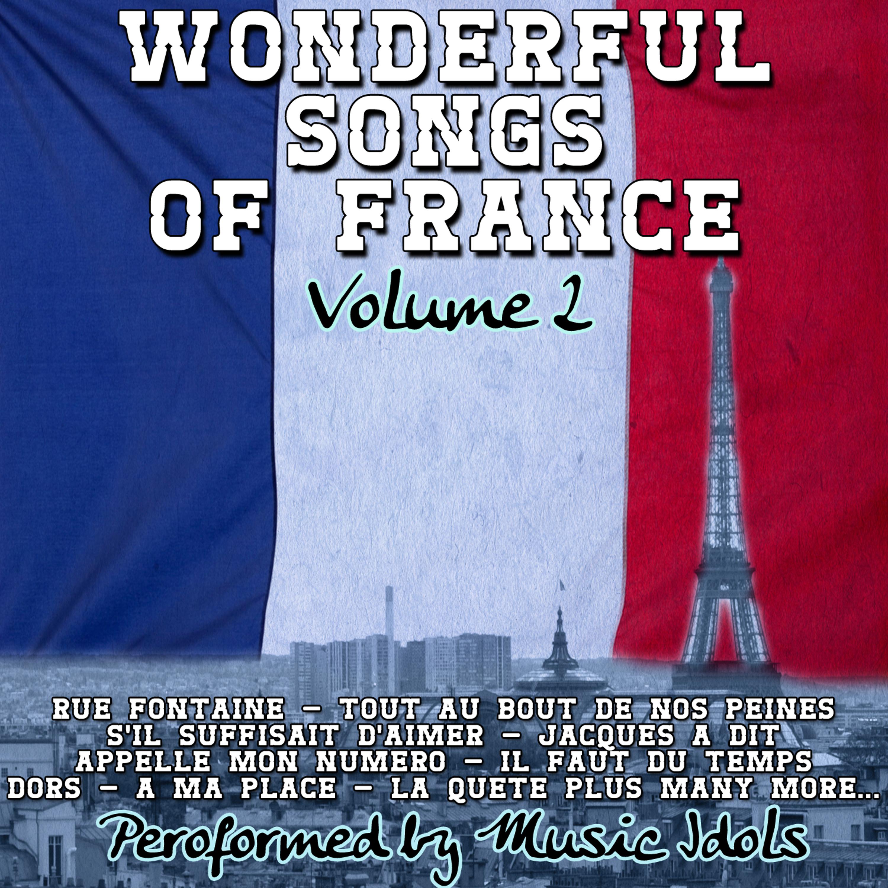 Постер альбома Wonderful Songs Of France Volume 2