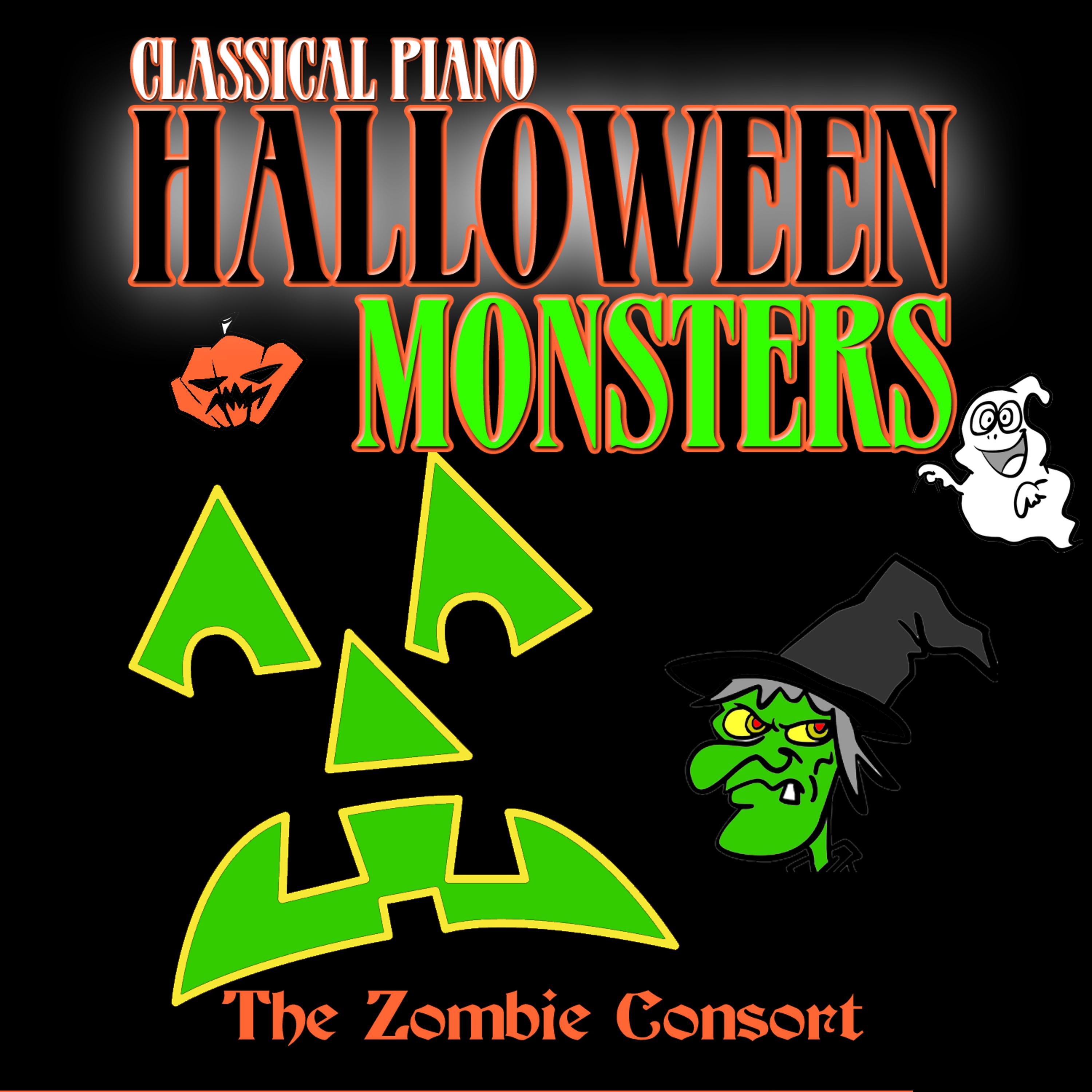 Постер альбома Classical Piano Halloween Monsters