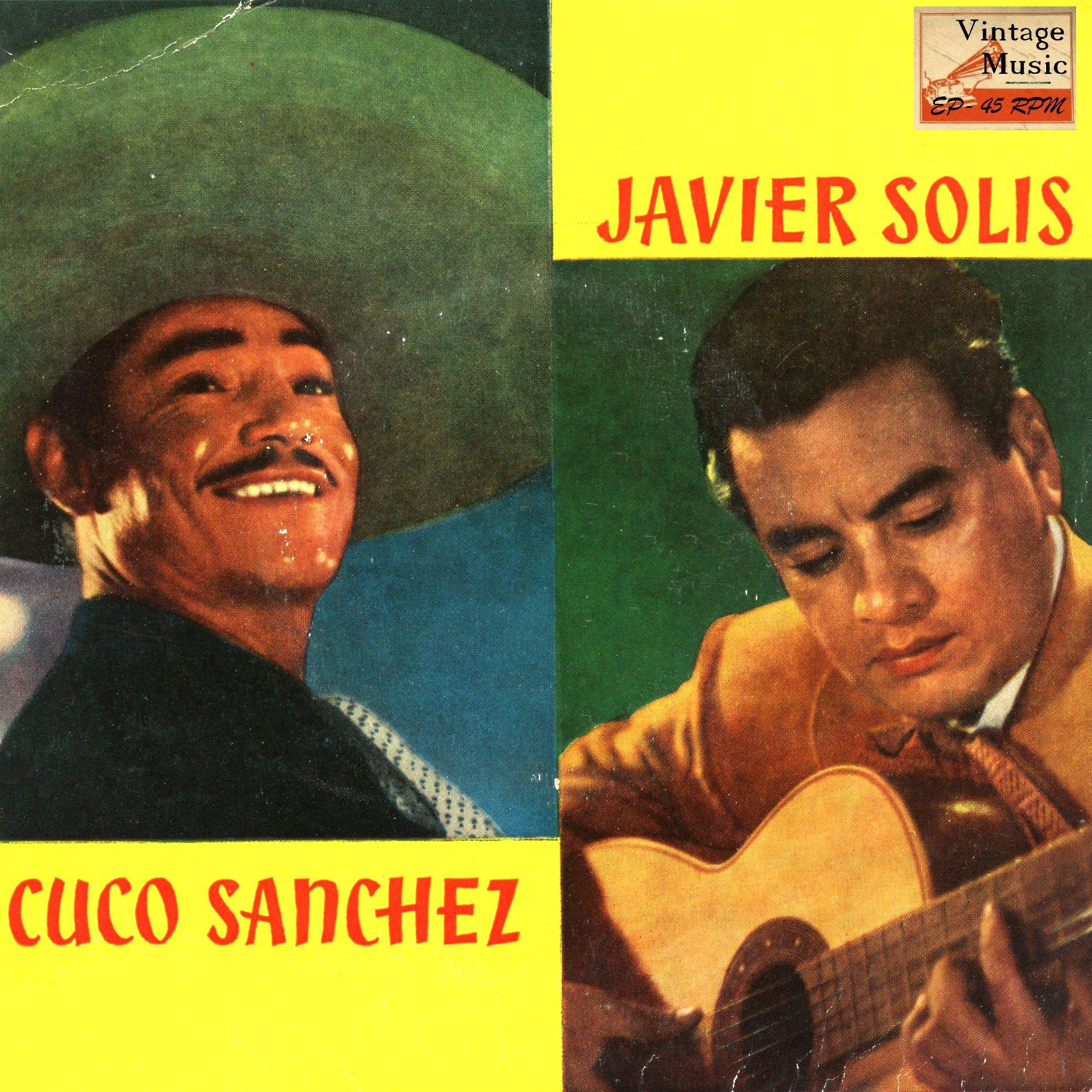 Постер альбома Vintage México Nº 123 - EPs Collectors, "Cuco Sánchez Y Javier Solis"