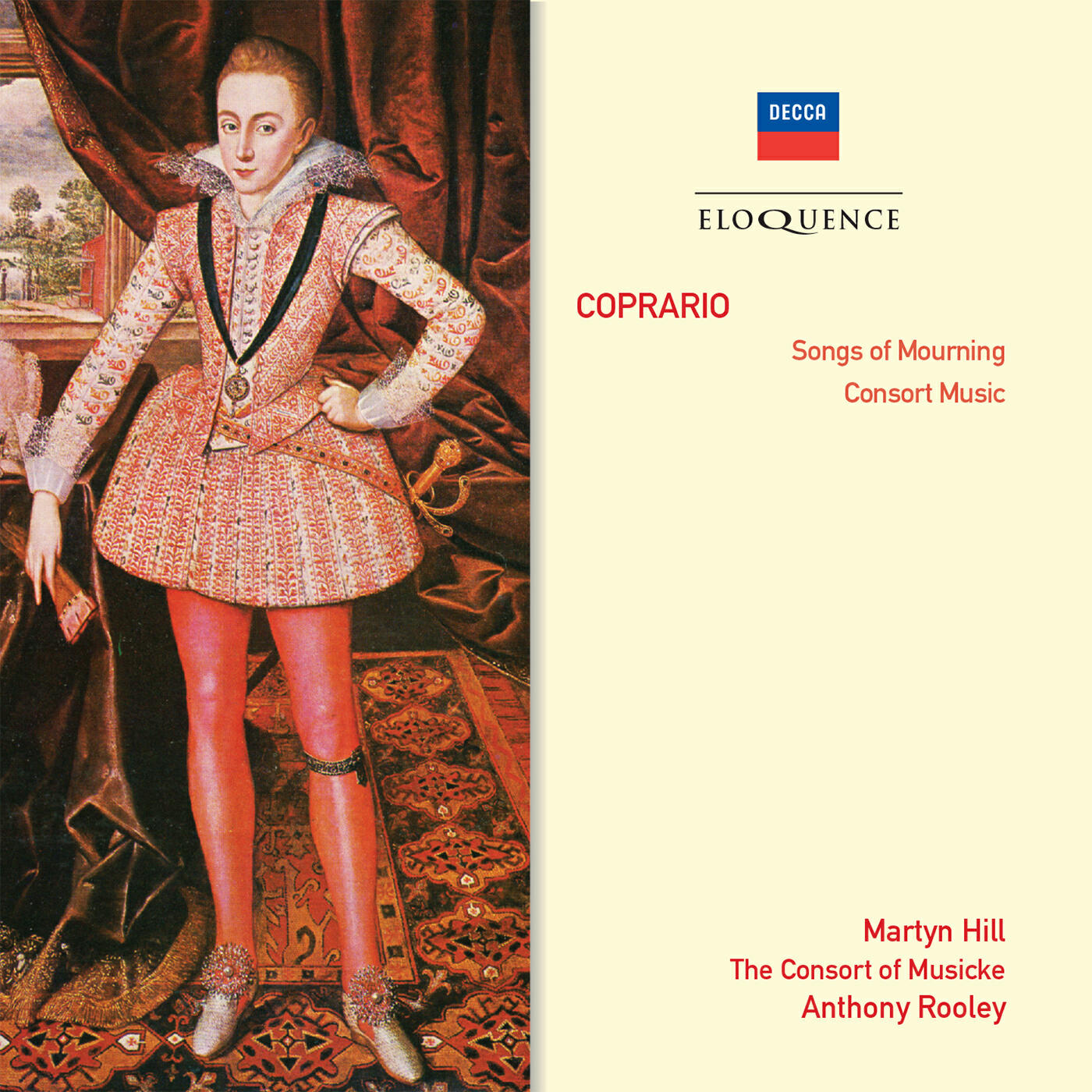 Martyn Hill - Coprario: Songs of mourning - 4. To The Most Princely ...Lady Elizabeth