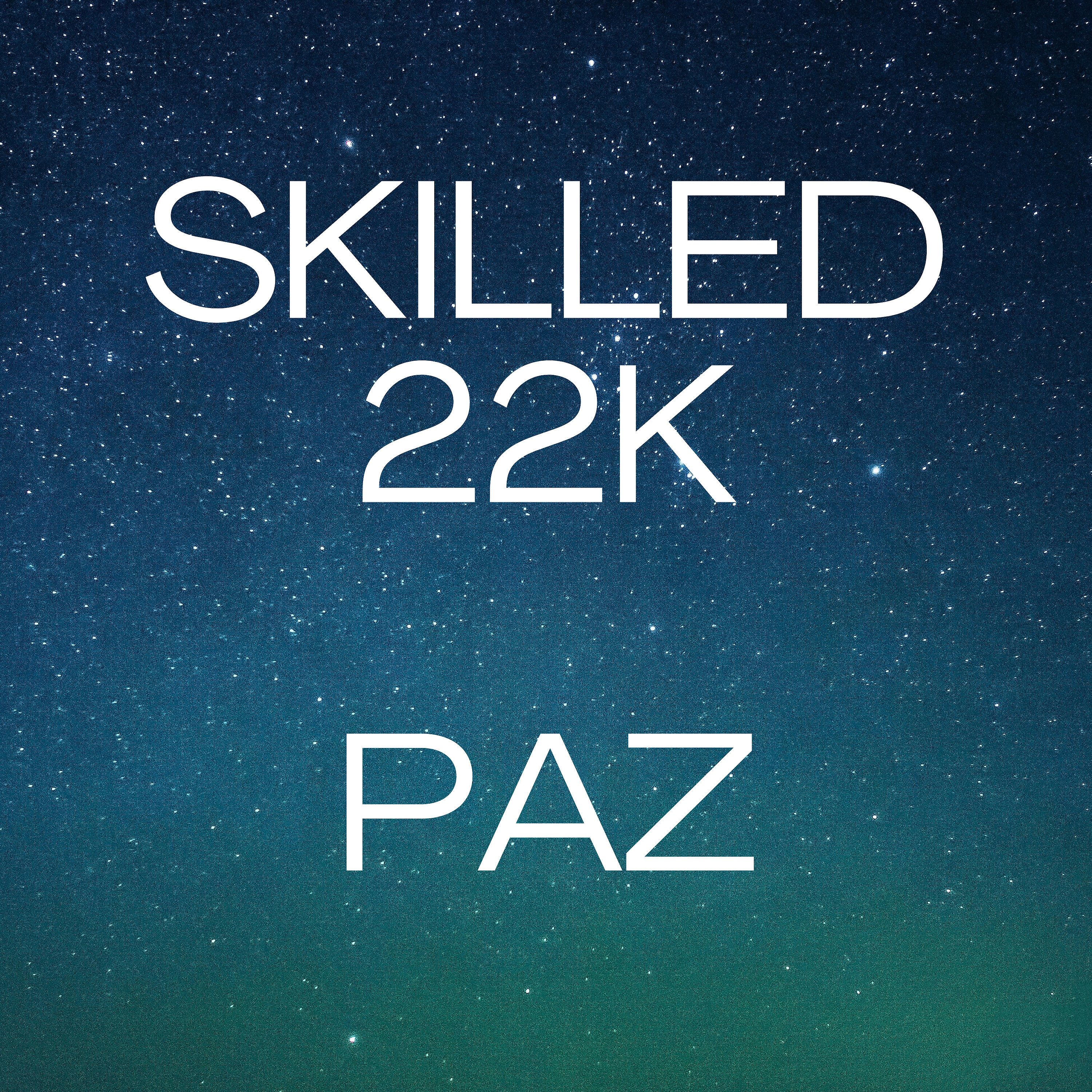 SKILLED 22K - Paz