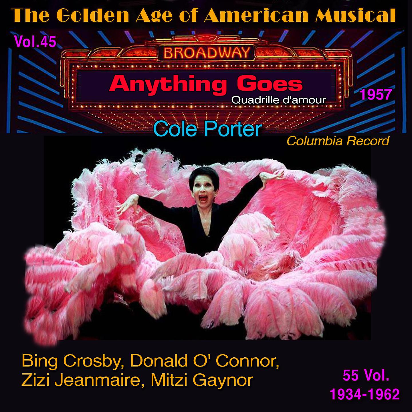 Постер альбома Anything Goes - The Golden Age of American Musical Vol. 45/55 (1957)