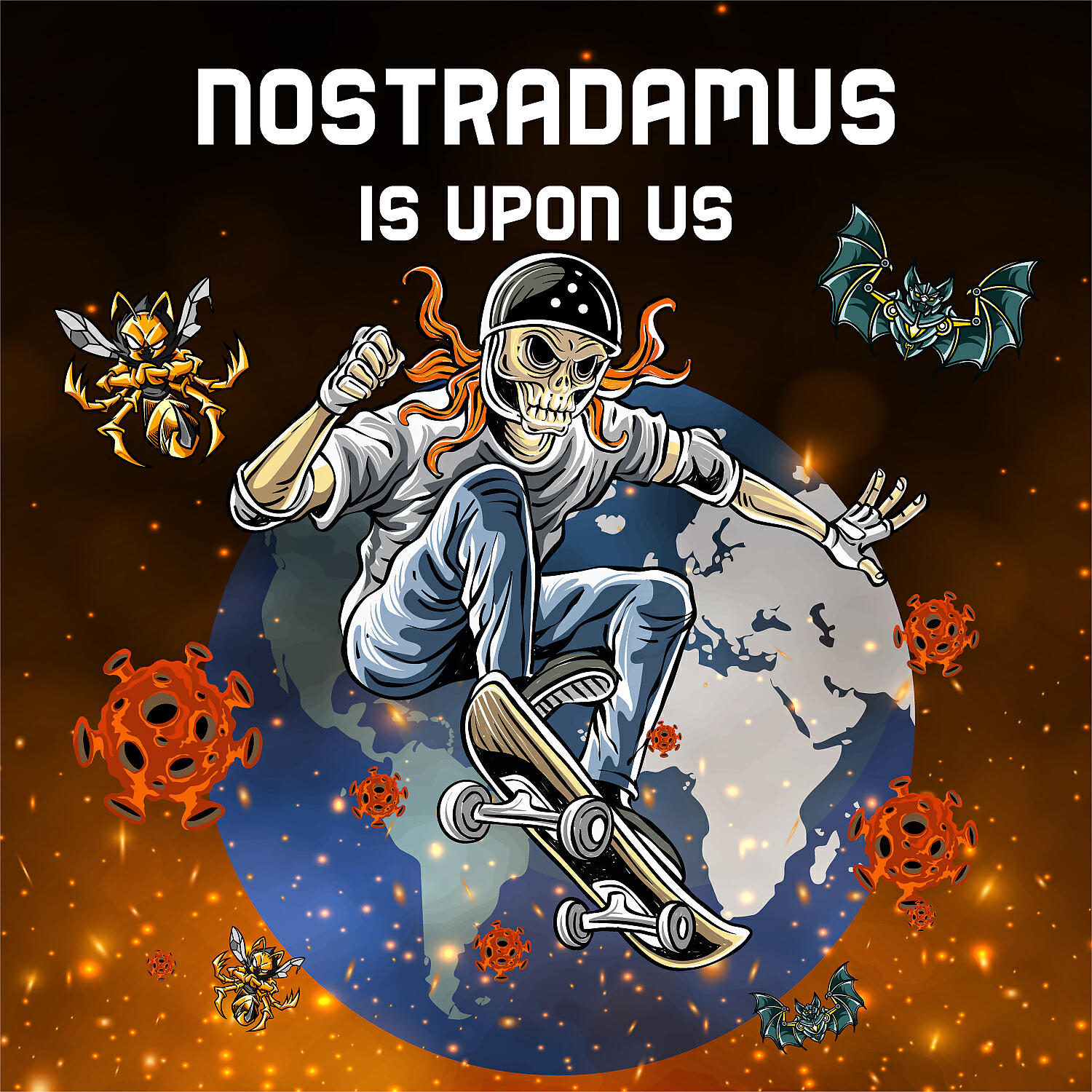 Mark Henes - Nostradamus Is Upon Us (feat. Stan Lassiter)