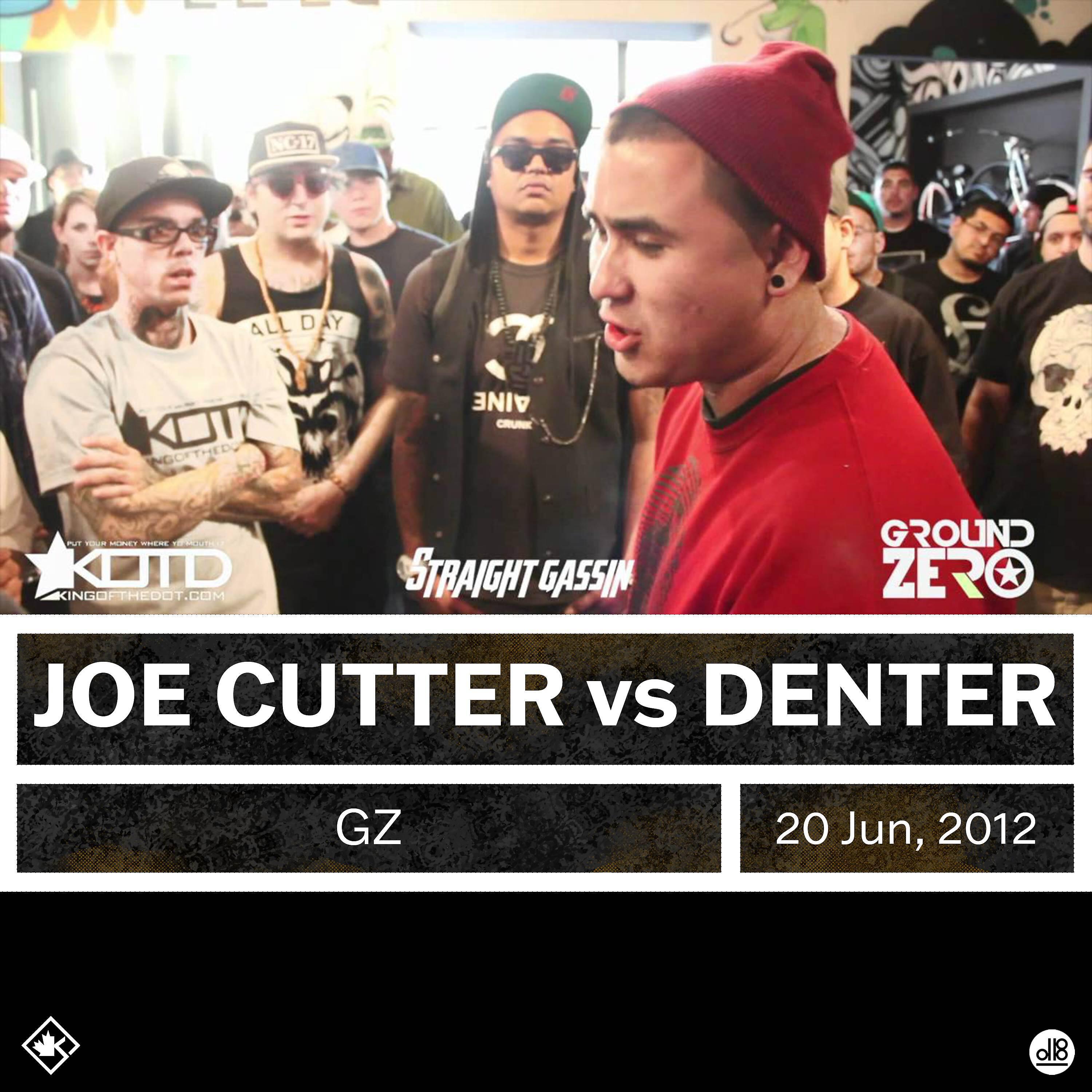 King Of The Dot - Round 3 - Denter - Joe Cutter vs Denter