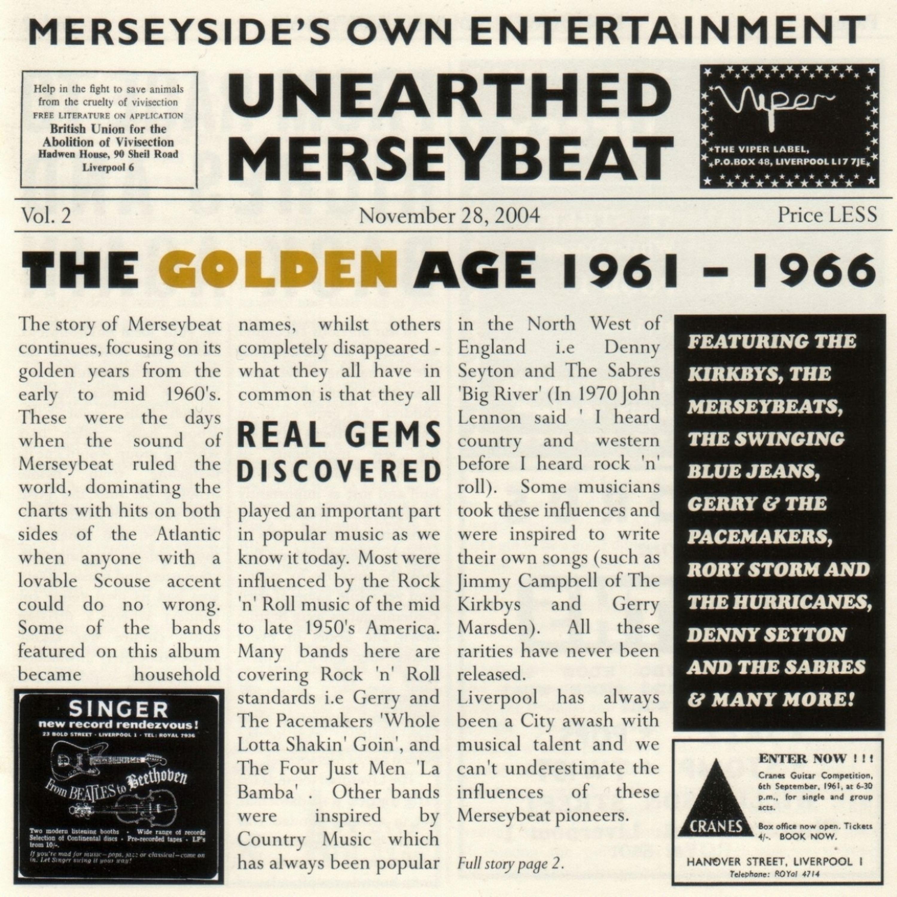 Постер альбома Unearthed Merseybeat, Vol. 2