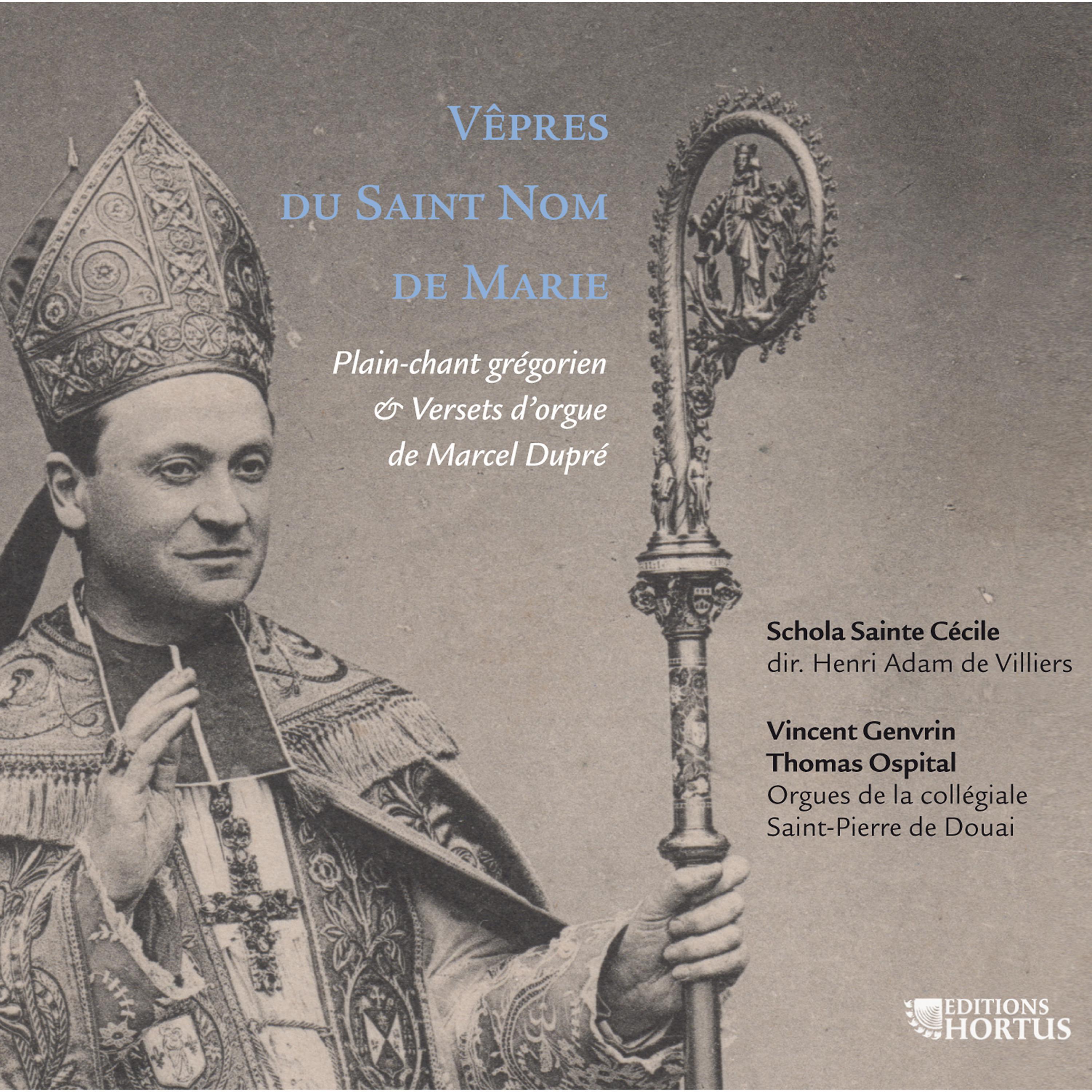Постер альбома Dupré: Vêpres du Saint Nom de Marie
