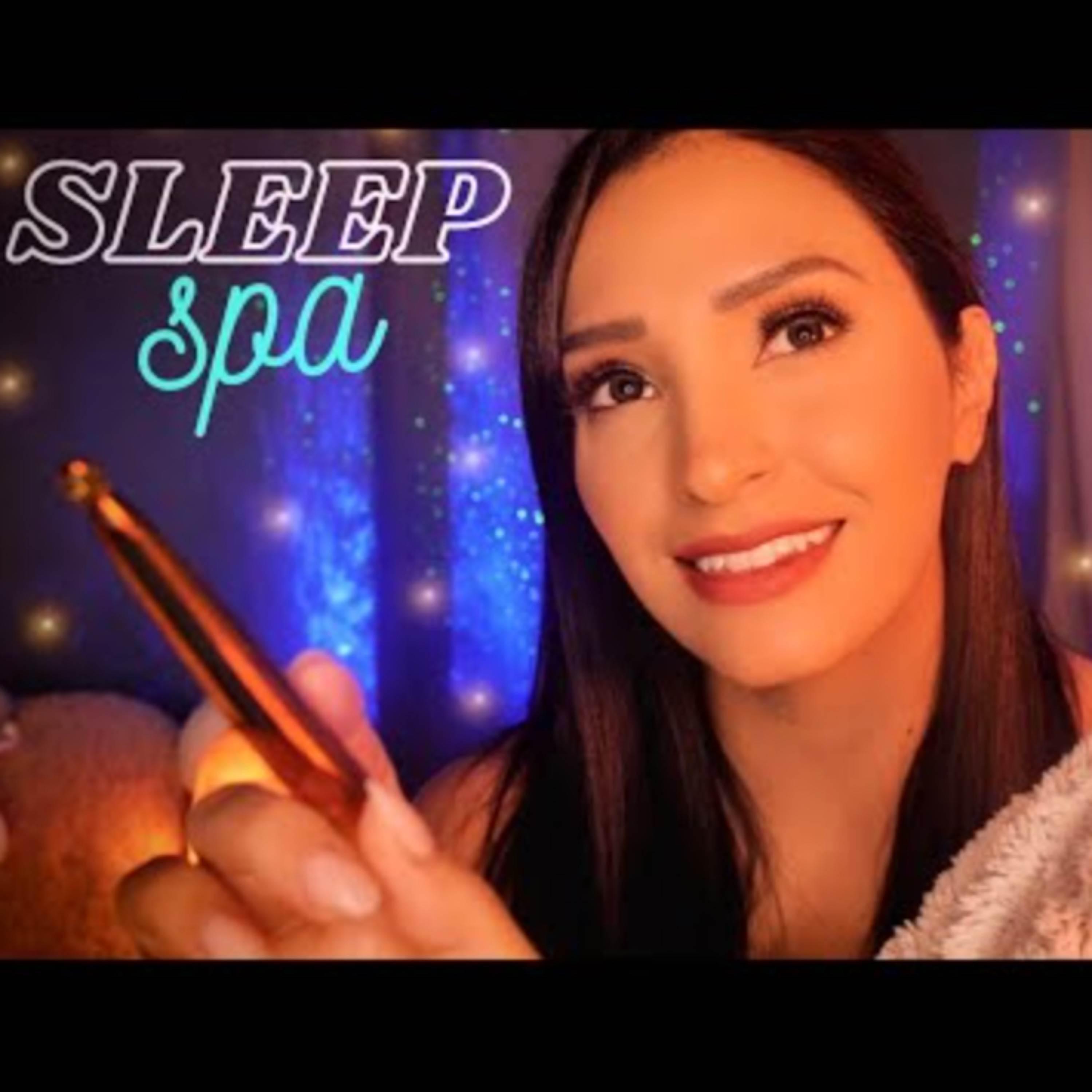 Постер альбома ASMR Sleep Spa | FULL BODY TRACING | Treatment for Relaxing | Ear to Ear Whispers
