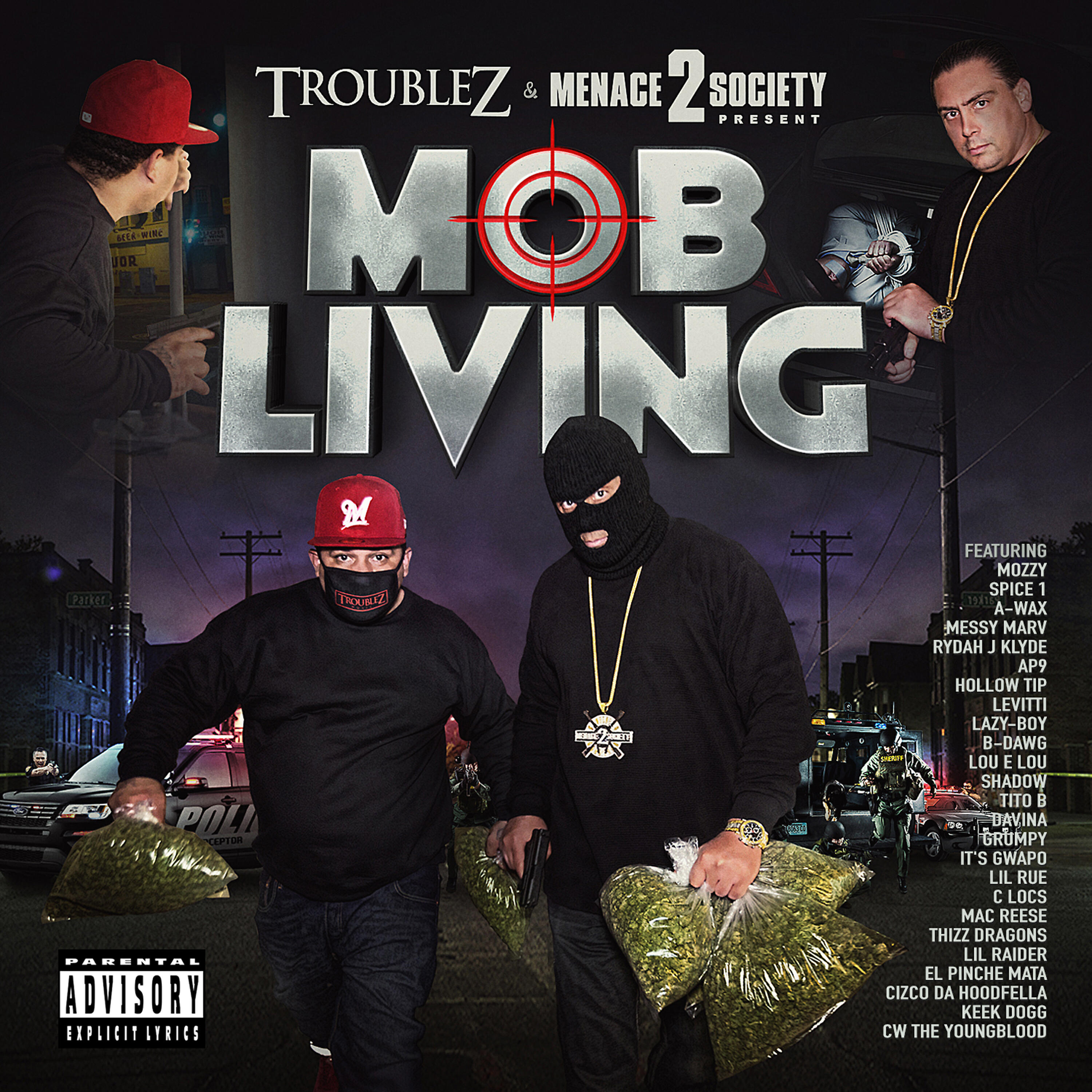 Menace 2 Society - Fuck This Bitch (feat. Levitti, B-Dawg & Lou E Lou)