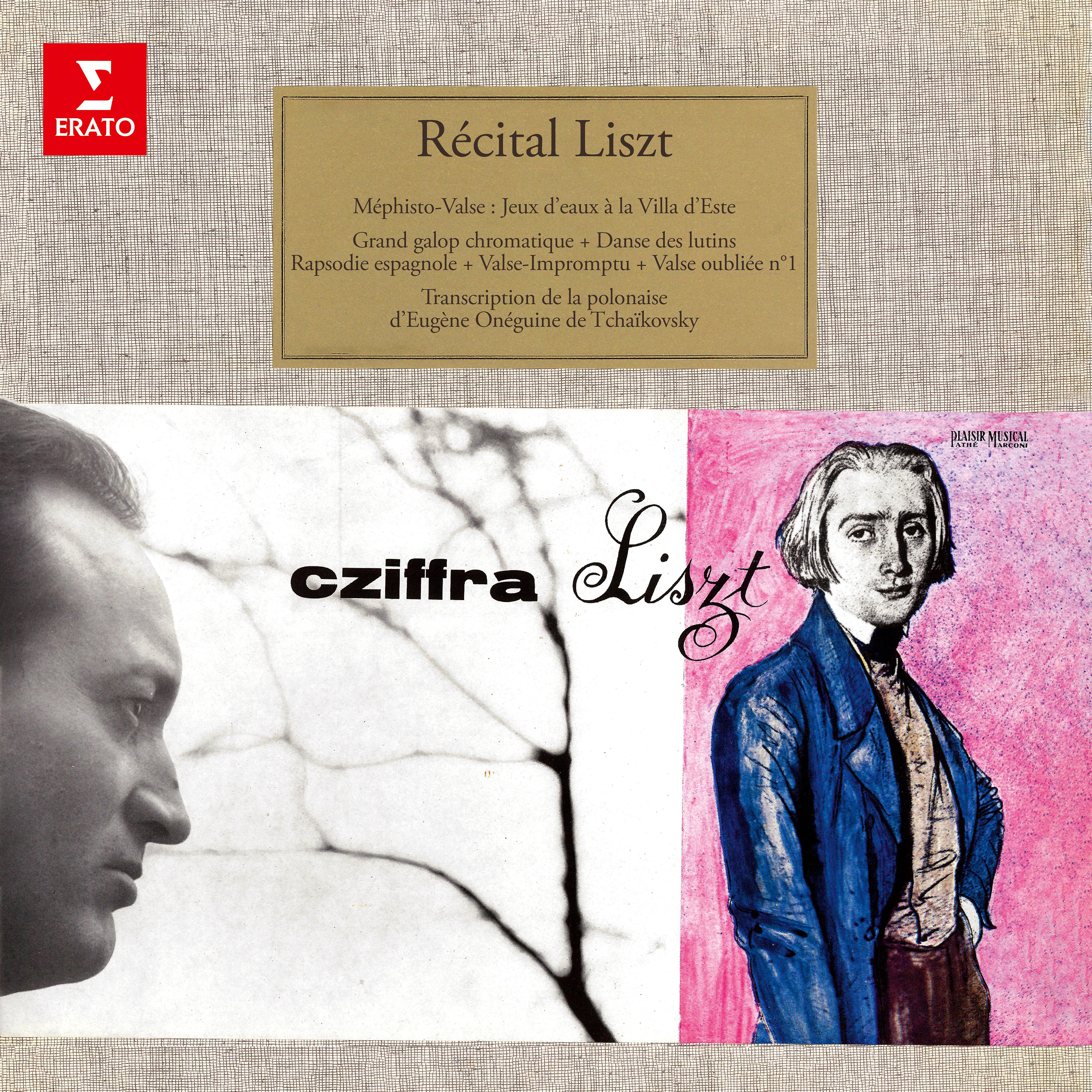 Постер альбома Récital Liszt: Méphisto-valse, Rapsodie espagnole, Grand galop chromatique...