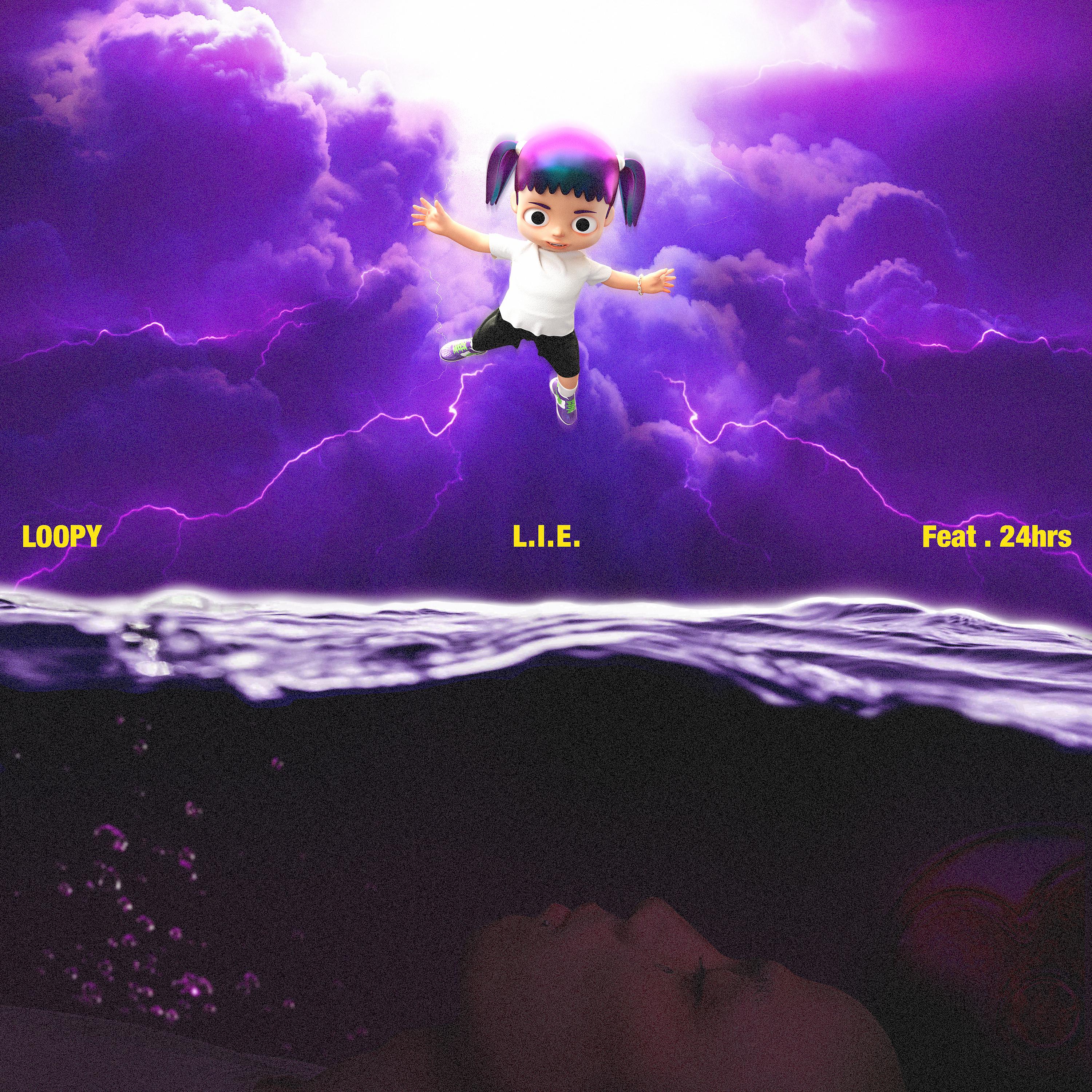 Постер альбома LIE (feat. 24hrs)